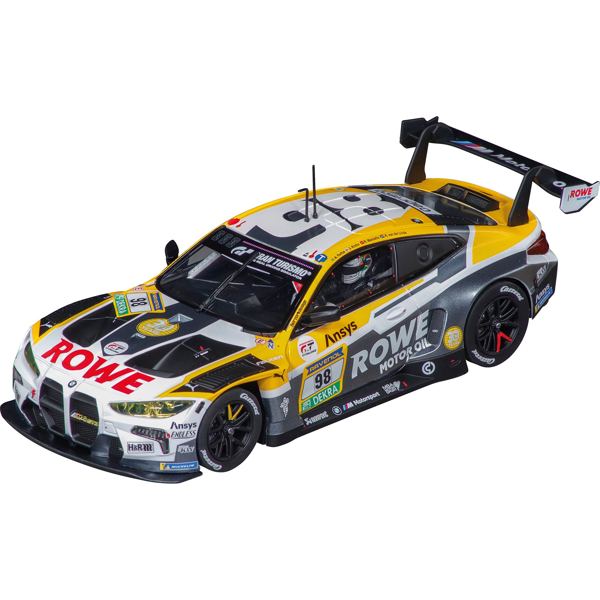 Carrera® Spielzeug-Auto Carrera DIGITAL 124 BMW M4 GT3 Evo "ROWE Racing, No.98", 24h
