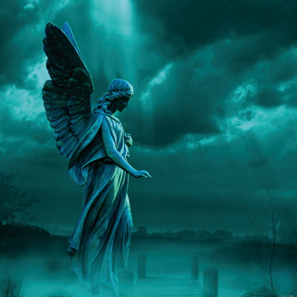 1art1 Poster Gothic Kunstdruck Bild - Engel Der Verlorenen Welt (100 x 100 cm)