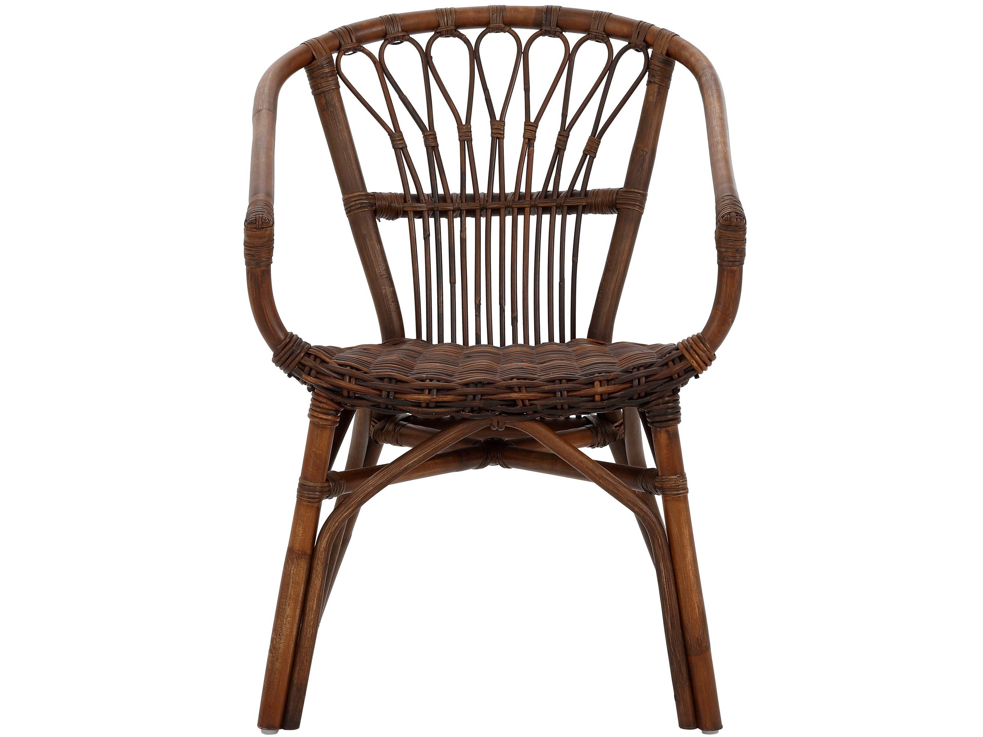 loft24 Rattanstuhl Kello (Set, 2 St), Rattangeflecht im maritimen Stil