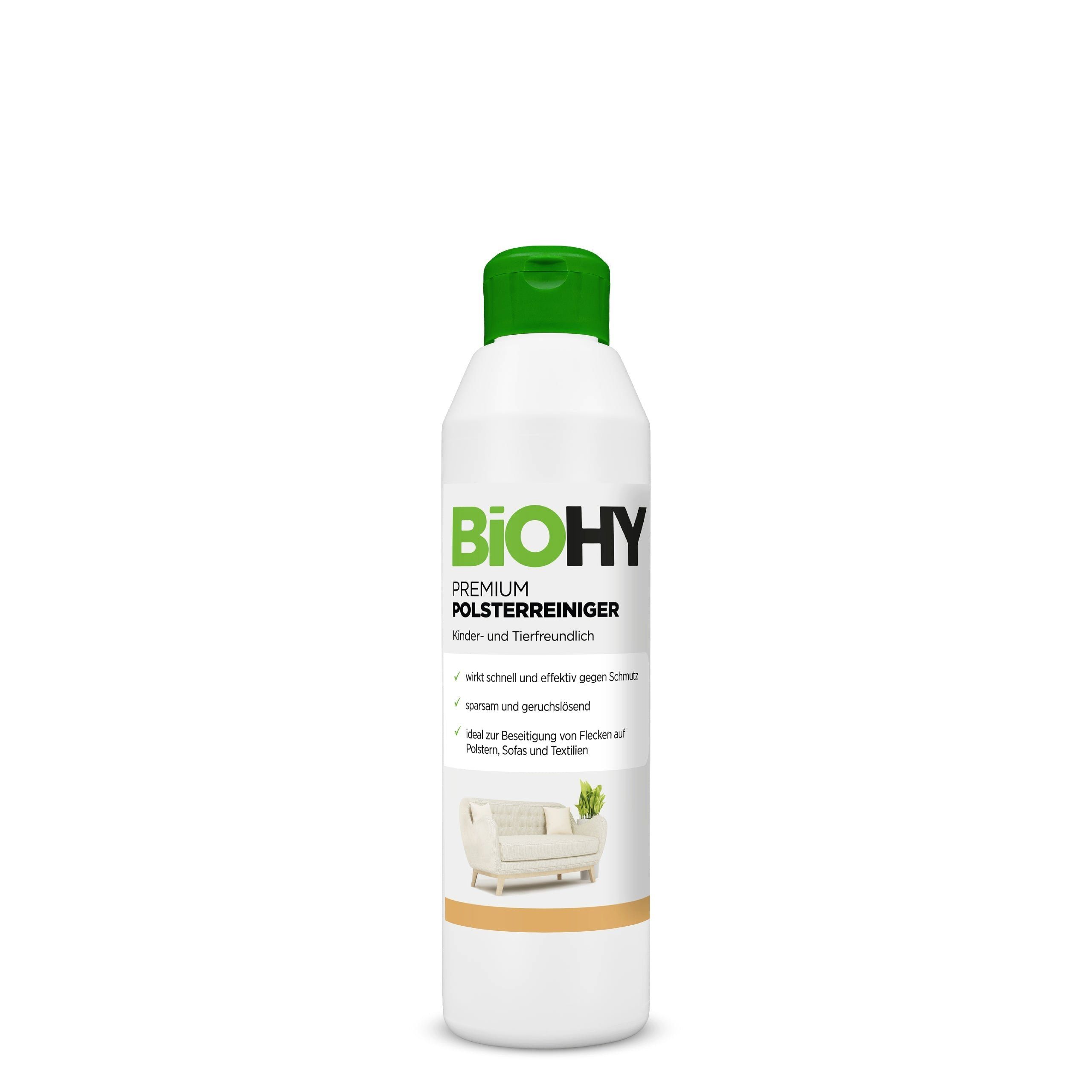 BiOHY Premium Polsterreiniger 6er Pack (6 x 1 Liter Flasche) Polsterreiniger (6-St)