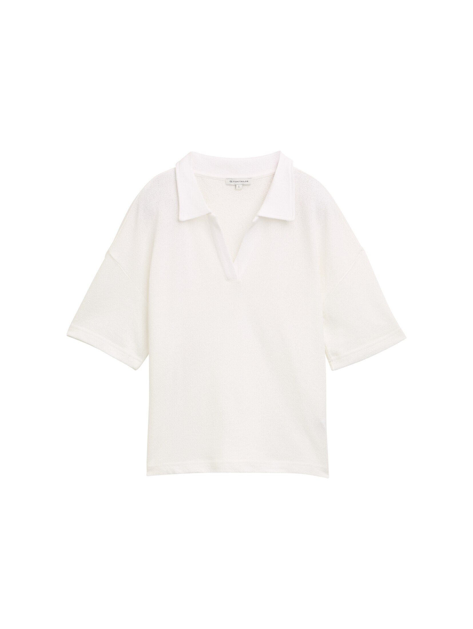 TOM TAILOR T-Shirt T-Shirt mit Polokragen günstig online kaufen