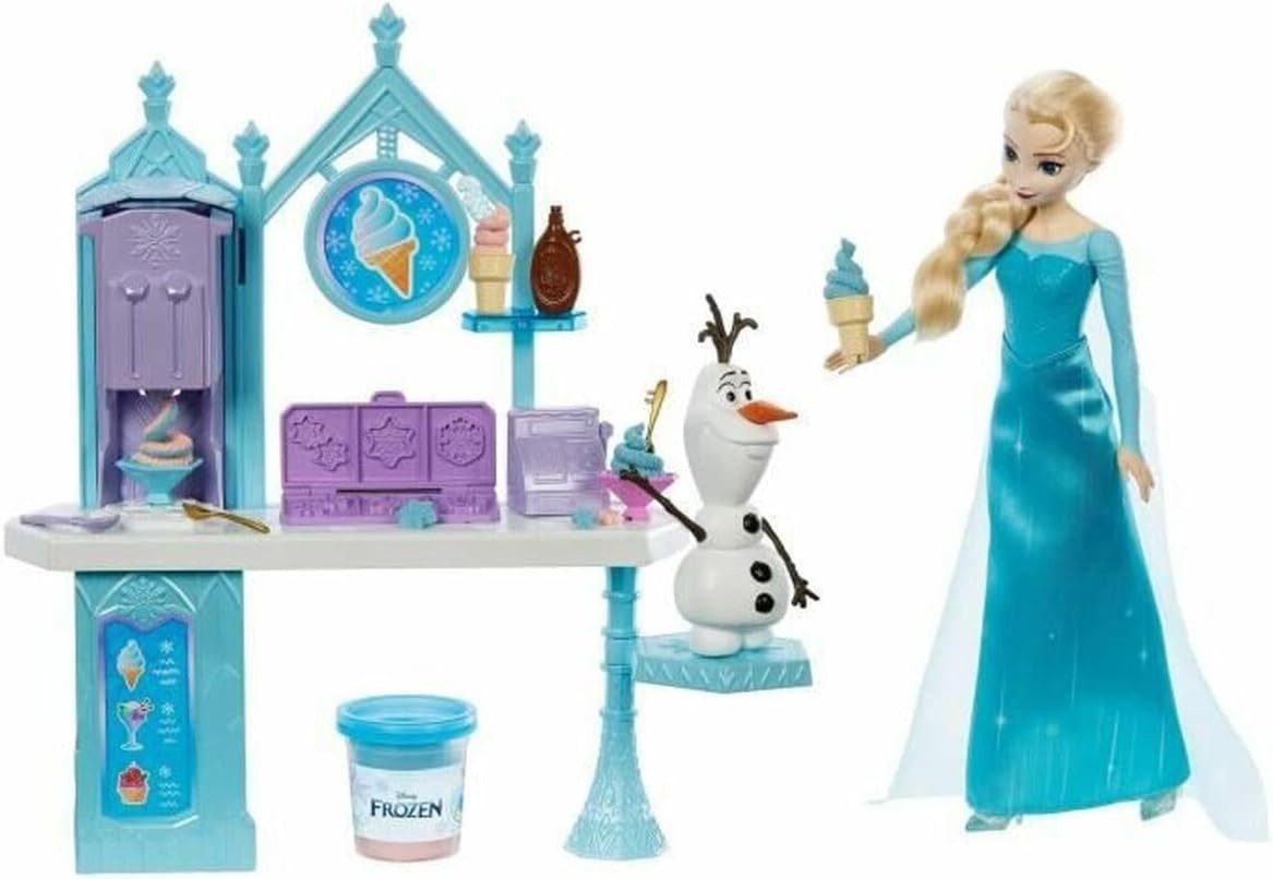 Mattel® Anziehpuppe DISNEY Die Eiskönigin - Elsas und Olafs Eiscreme-Stand günstig online kaufen