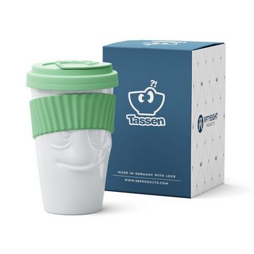 FIFTYEIGHT PRODUCTS Coffee-to-go-Becher 4 x To Go Becher Lecker - 4 Farben - To Go Becher