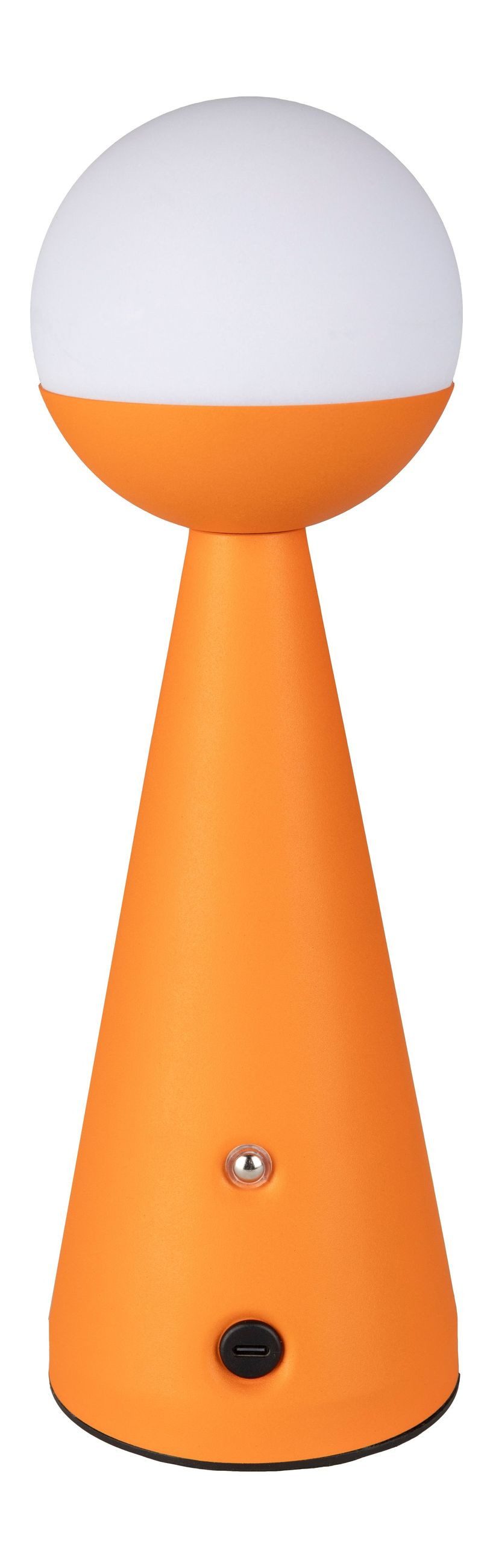Zuiver Tischleuchte Tischlampe Bello Orange von Zuiver, kabellos & dimmbar für Balkon, ohne Leuchtmittel