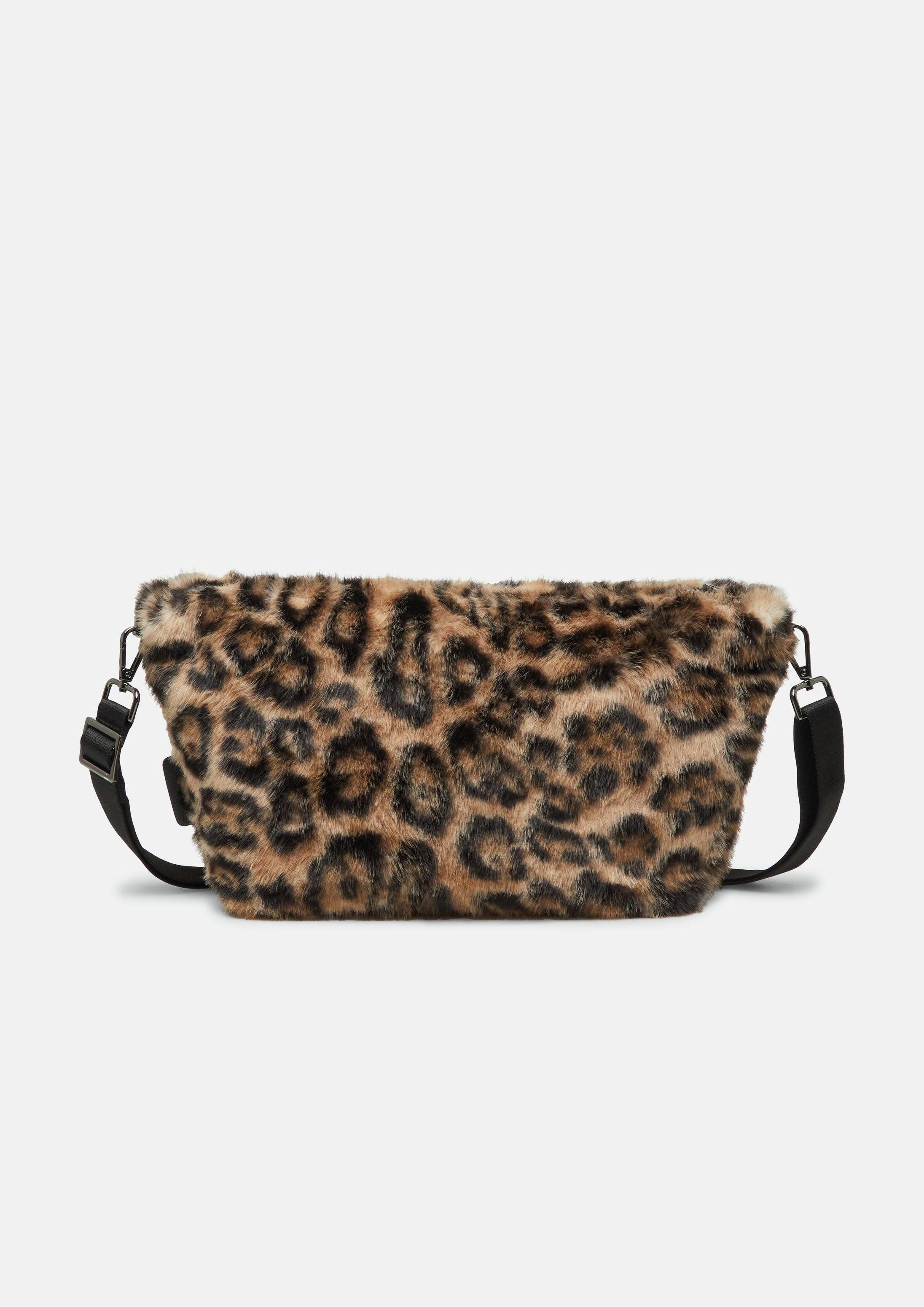 s.Oliver Umhängetasche Tasche, Crossbody Bag mit abnehmbarem Gurt und Reißverschlussfach