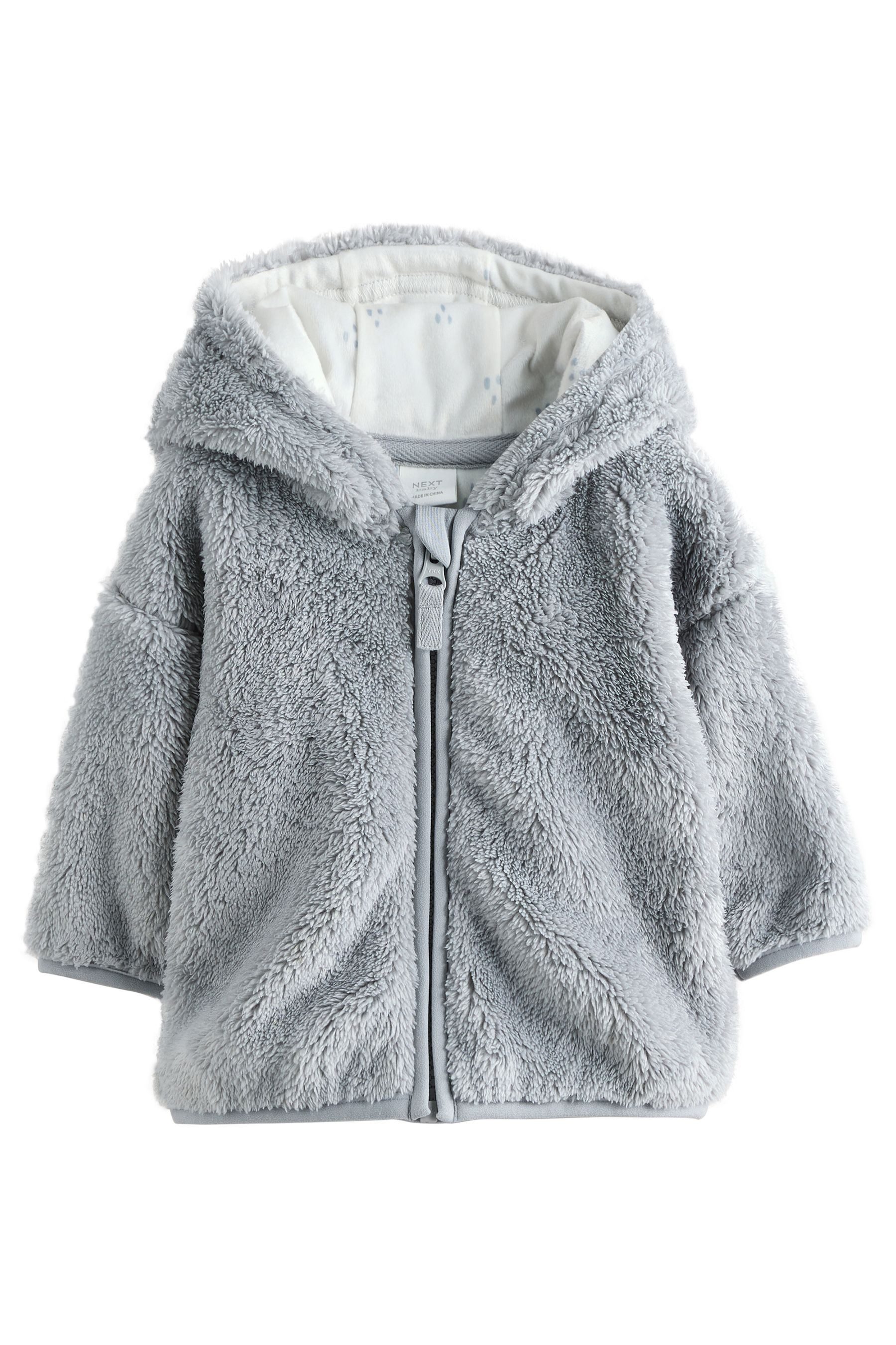 Next Fleecejacke Baby Fleecejacke mit Reißverschluss (1-St)