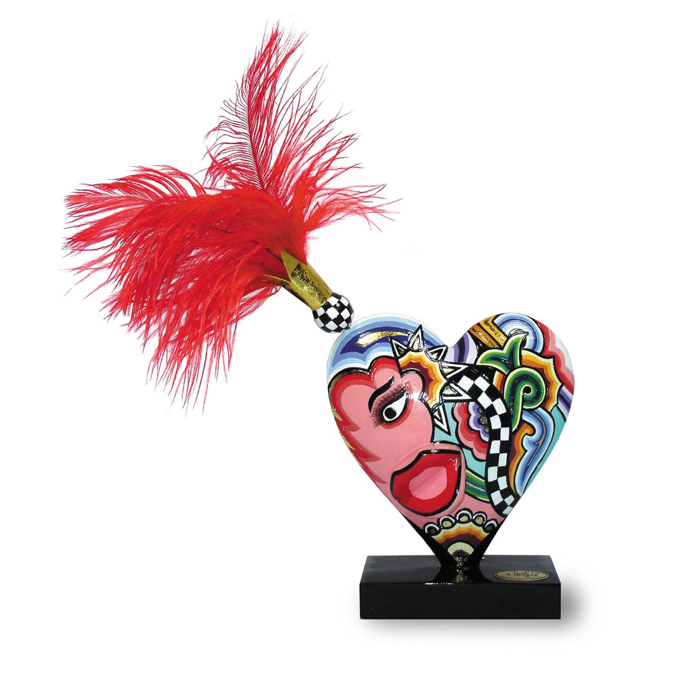 Tom`s Drag Skulptur Heart (M), perfekt zu jedem Anlass, Geburtstag, Weihnachten