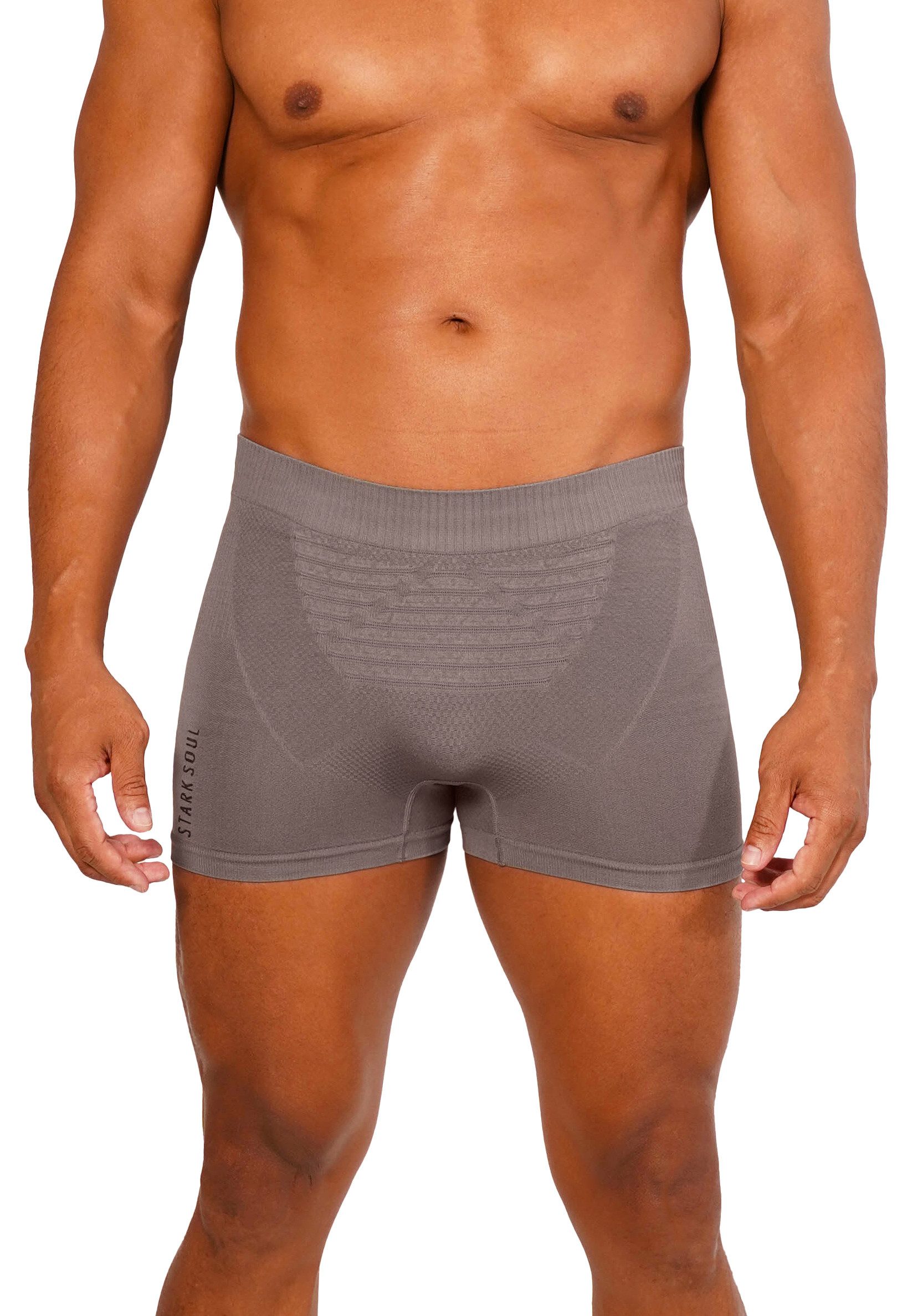 Stark Soul® Boxershorts Sport Boxershorts PERFORMANCE Herren Seamless, leicht und atmungsaktiv