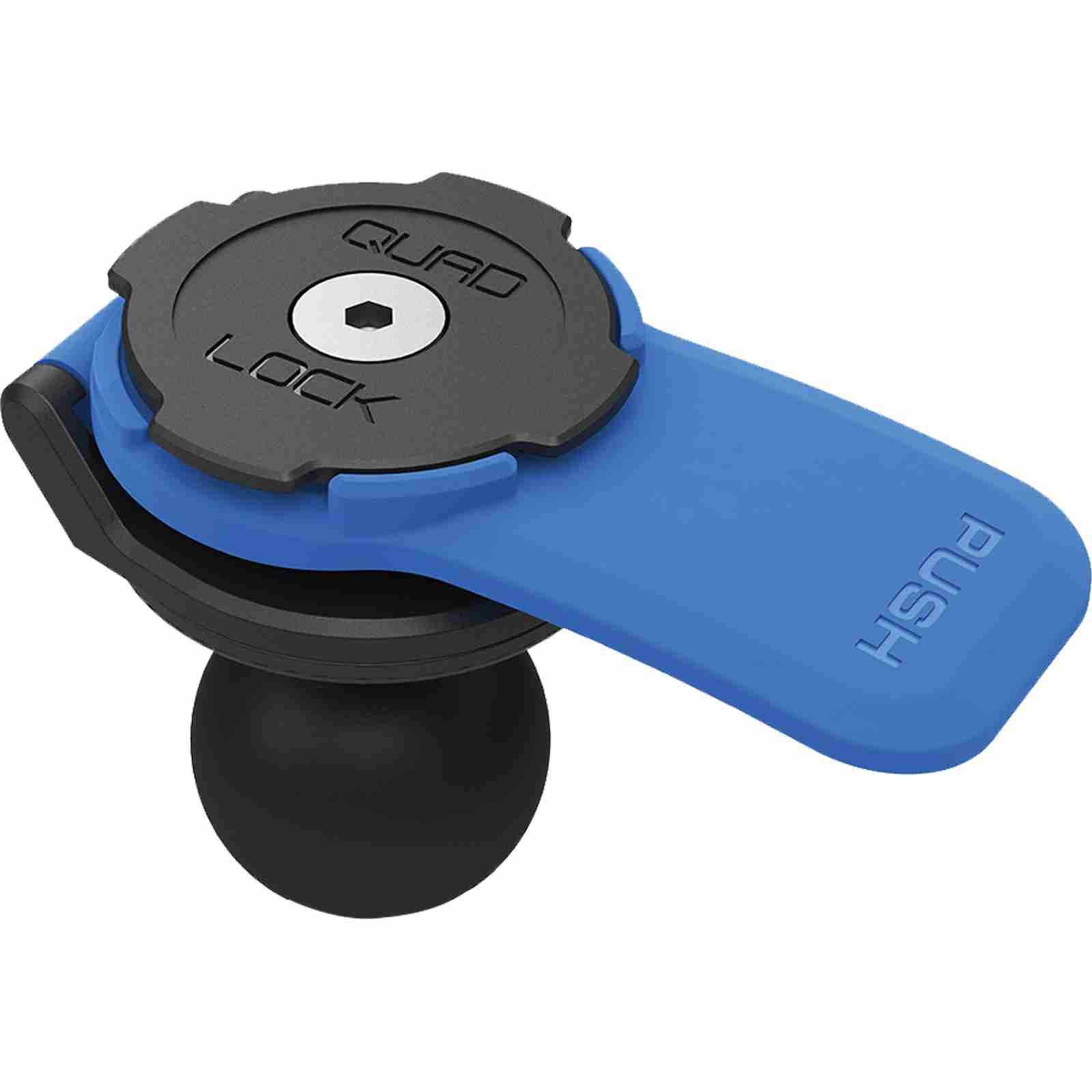 Quad Lock Handy-Halterung Quad Lock Kugeladapter Schwarz / Blau