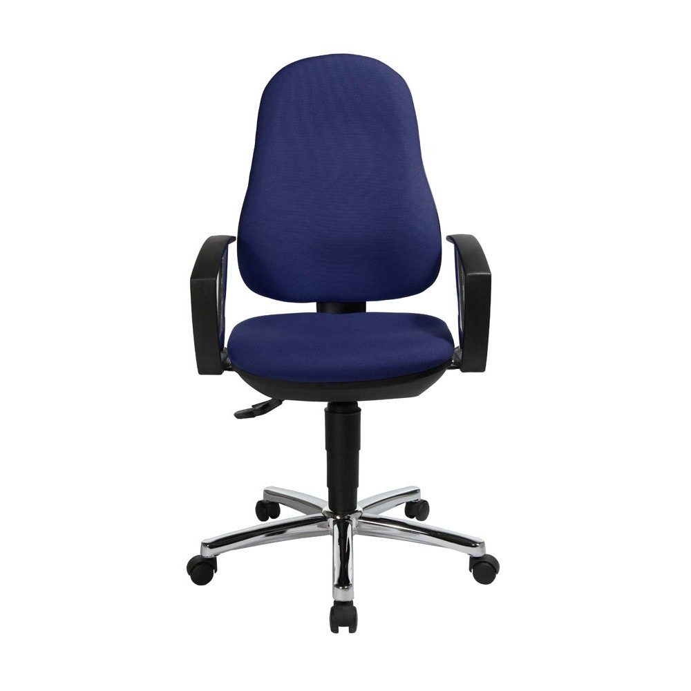 TOPSTAR Bürostuhl 1 Stuhl Bürostuhl Support P Deluxe - blau