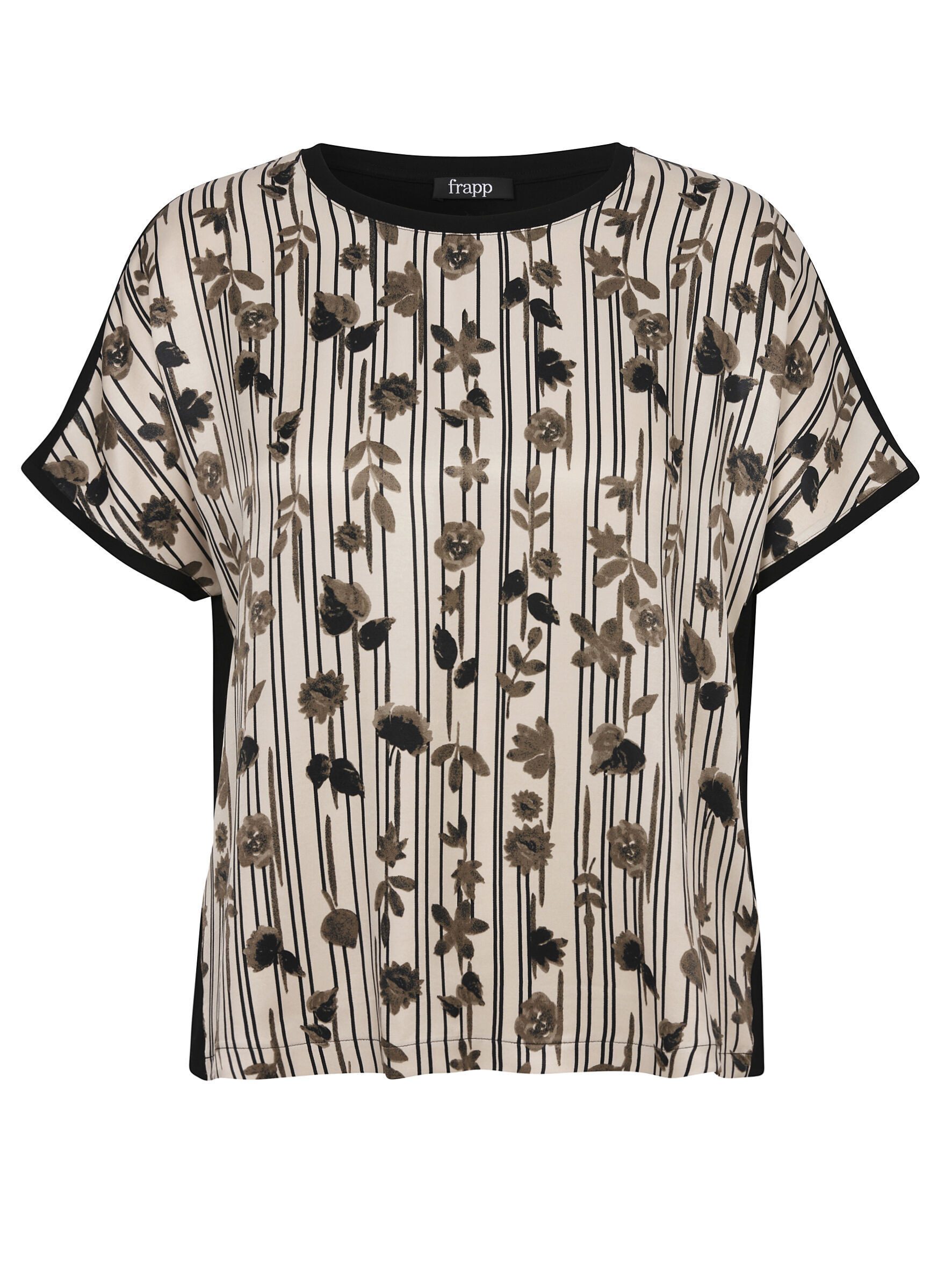 FRAPP Kurzarmbluse (1-tlg) Große Größen günstig online kaufen
