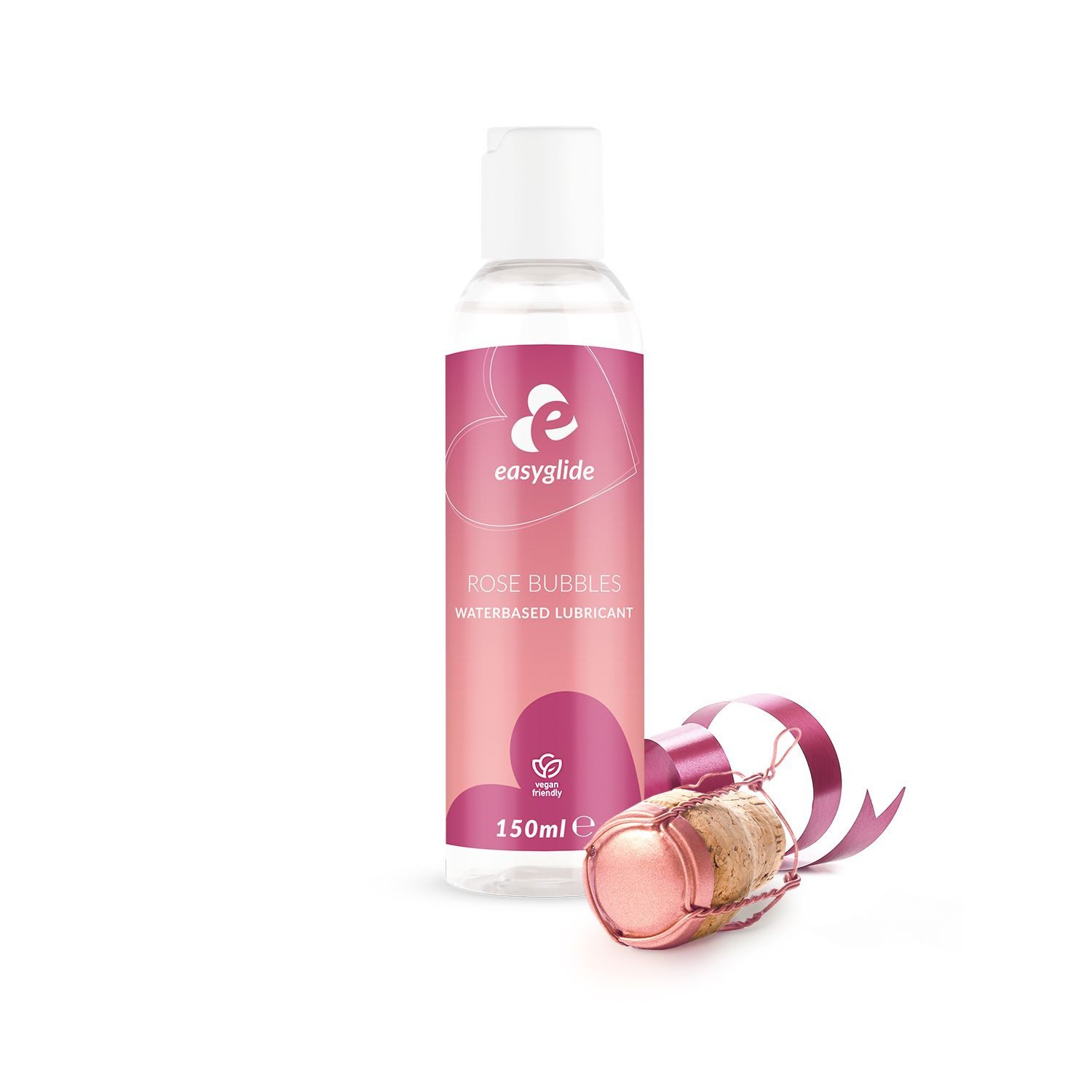 EasyGlide Gleitgel EasyGlide Rosé Bubbles Wasserbasiertes Gleitmittel - 150 ml