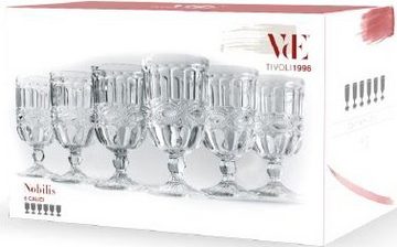 Villa d'Este Weinglas Nobilis, Glas, Gläser-Set, Inhalt 300 ml