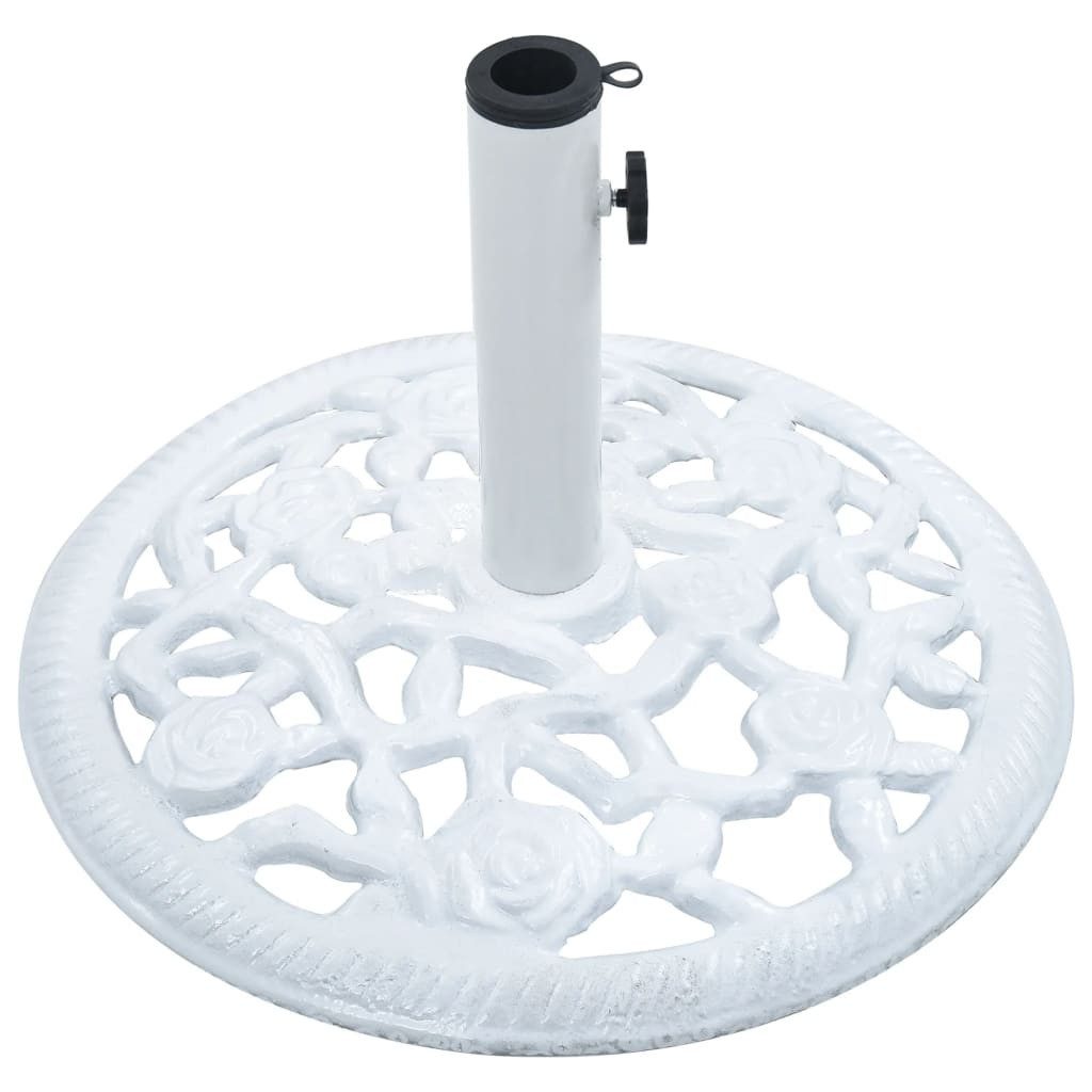 DOTMALL Schirmständer Sonnenschirmständer Weiß 12 kg günstig online kaufen