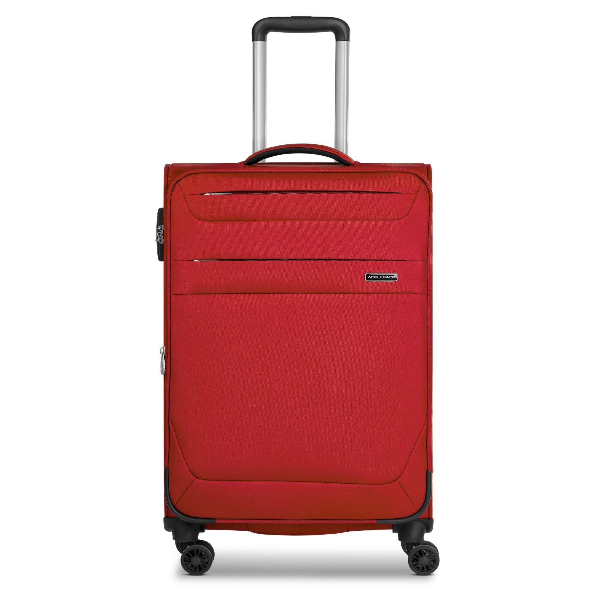 WORLDPACK Weichgepäck-Trolley Chicago, 4 Rollen, Polyester