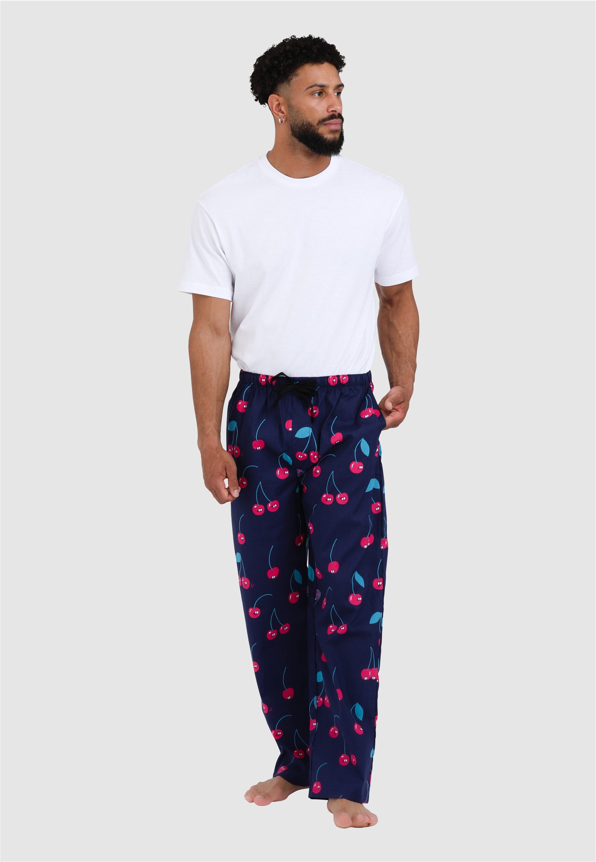 Lousy Livin Stoffhose Pants Cherries mit Kirsch Print