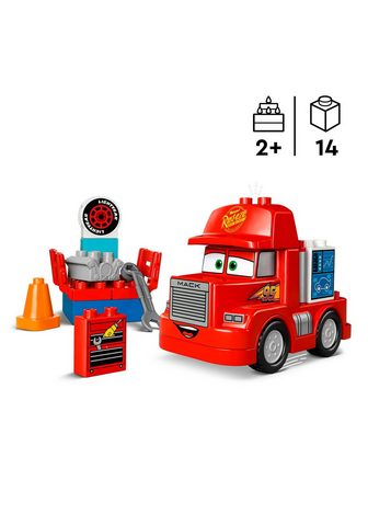 LEGO® Mack beim Rennen (10417) LEGO® DUPLO Disney™ Konstruktionsspielsteine (14 St) pagamintas in Europe