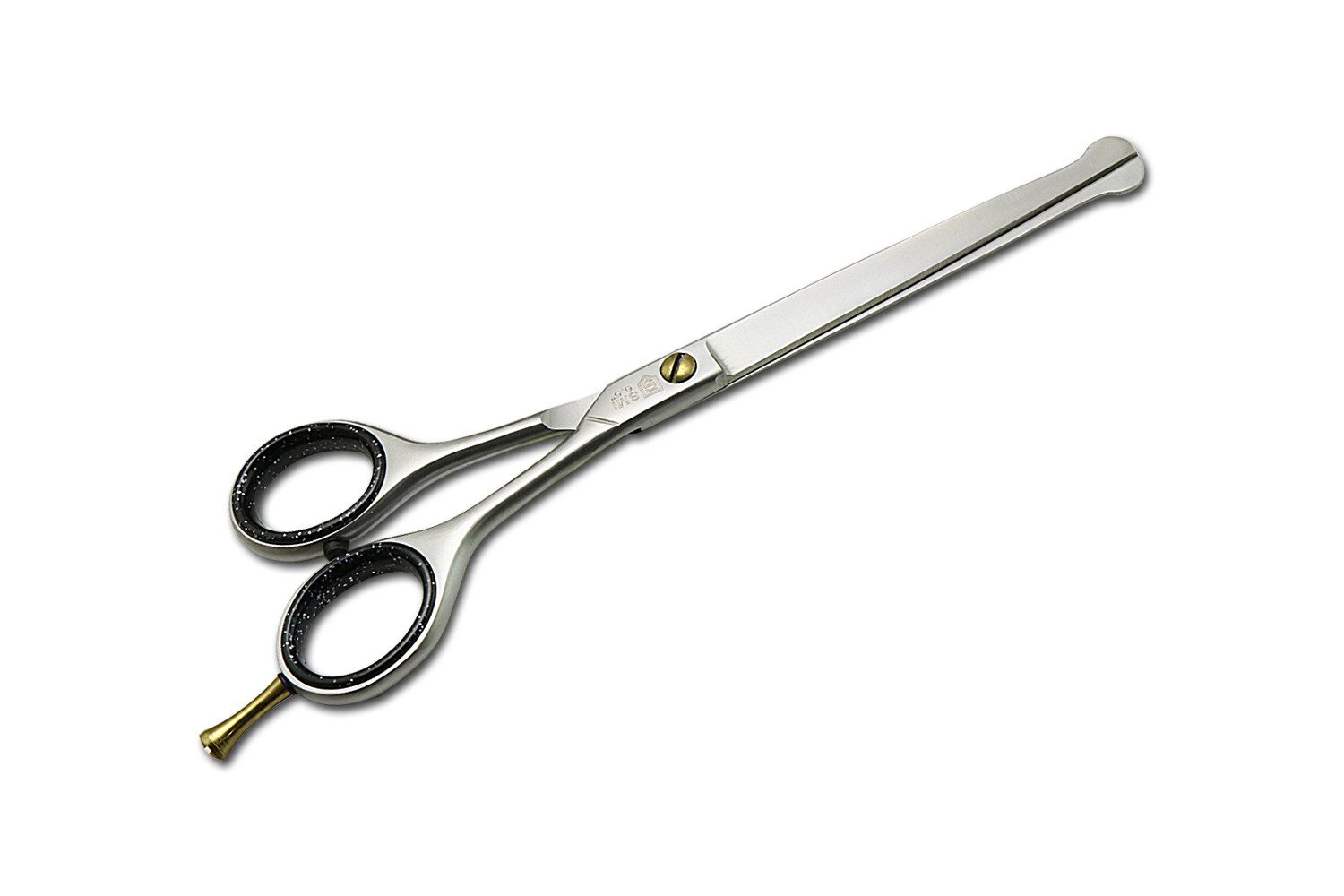 SMI Haarschere 6,5 Zoll Hundeschere Fellschere Hundehaarschere Gerade Hundepflege, (1-tlg), Runde Spitze