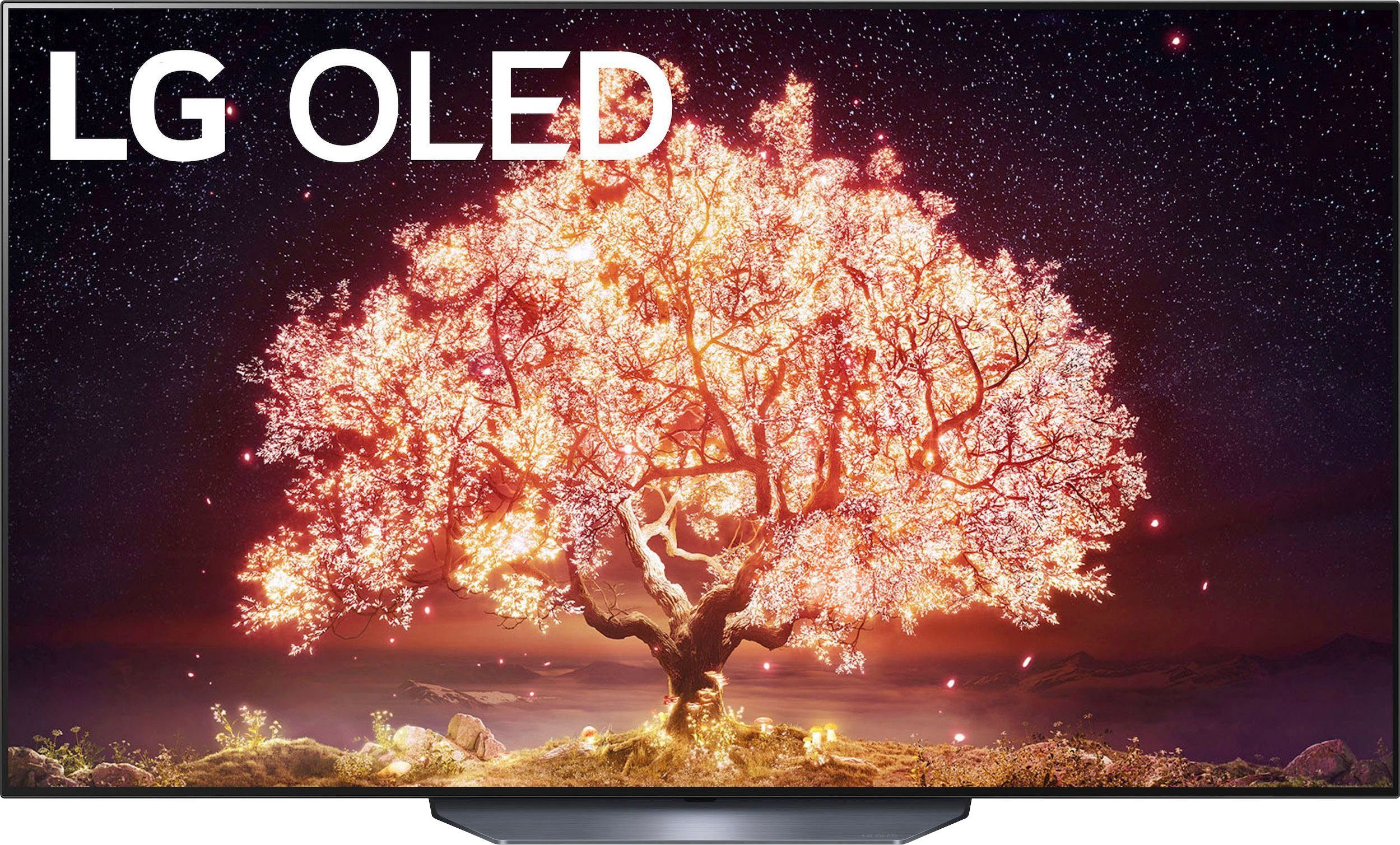 LG OLED65B19LA OLED-Fernseher (164 cm/65 Zoll, 4K Ultra HD, Smart-TV, (bis  zu 120Hz), α7 Gen4 4K AI-Prozessor, Twin Triple Tuner, Sprachassistenten, HDMI  2.1) online kaufen | OTTO