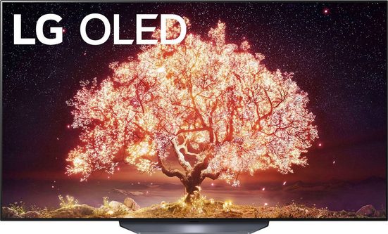 LG OLED65B19LA OLED-Fernseher (164 cm/65 Zoll, 4K Ultra HD, Smart-TV, (bis zu 120Hz), α7 Gen4 4K AI-Prozessor, Twin Triple Tuner, Sprachassistenten, HDMI 2.1)