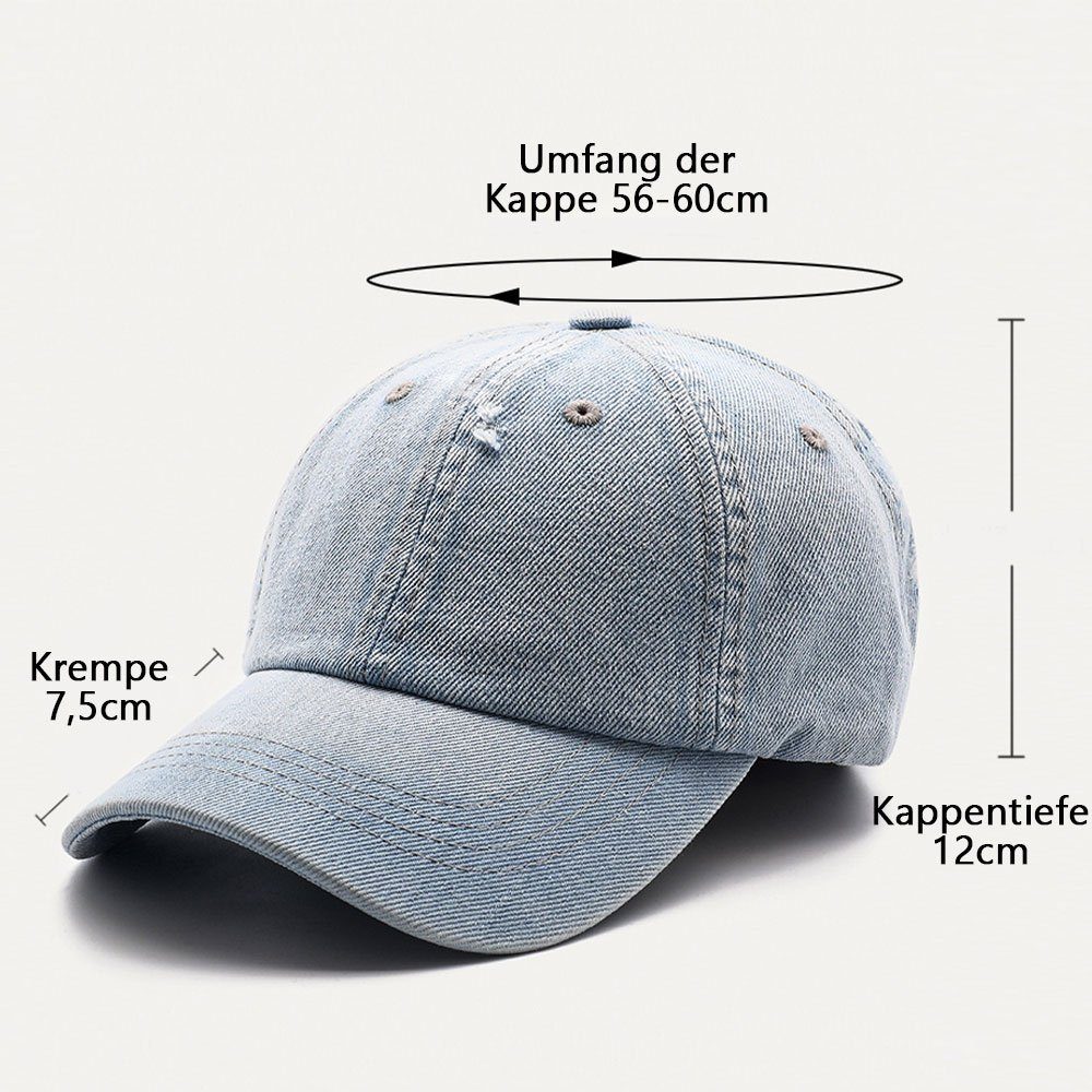 AUzzO~ Baseball Cap Baseballkappe Sonnenschutz Mützen Unisex Outdoor stilvoll ModeVintage