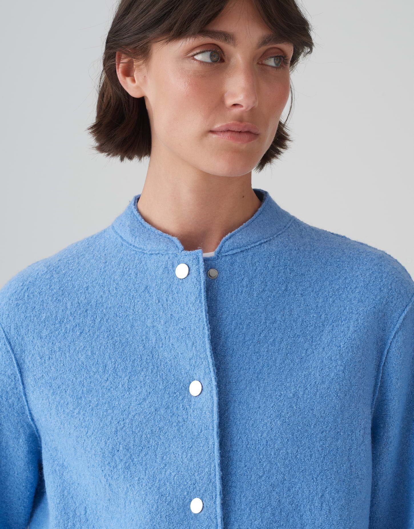 OPUS Bomberjacke Bomberjacke HOSANA Regular aus wärmendem Woll Mix