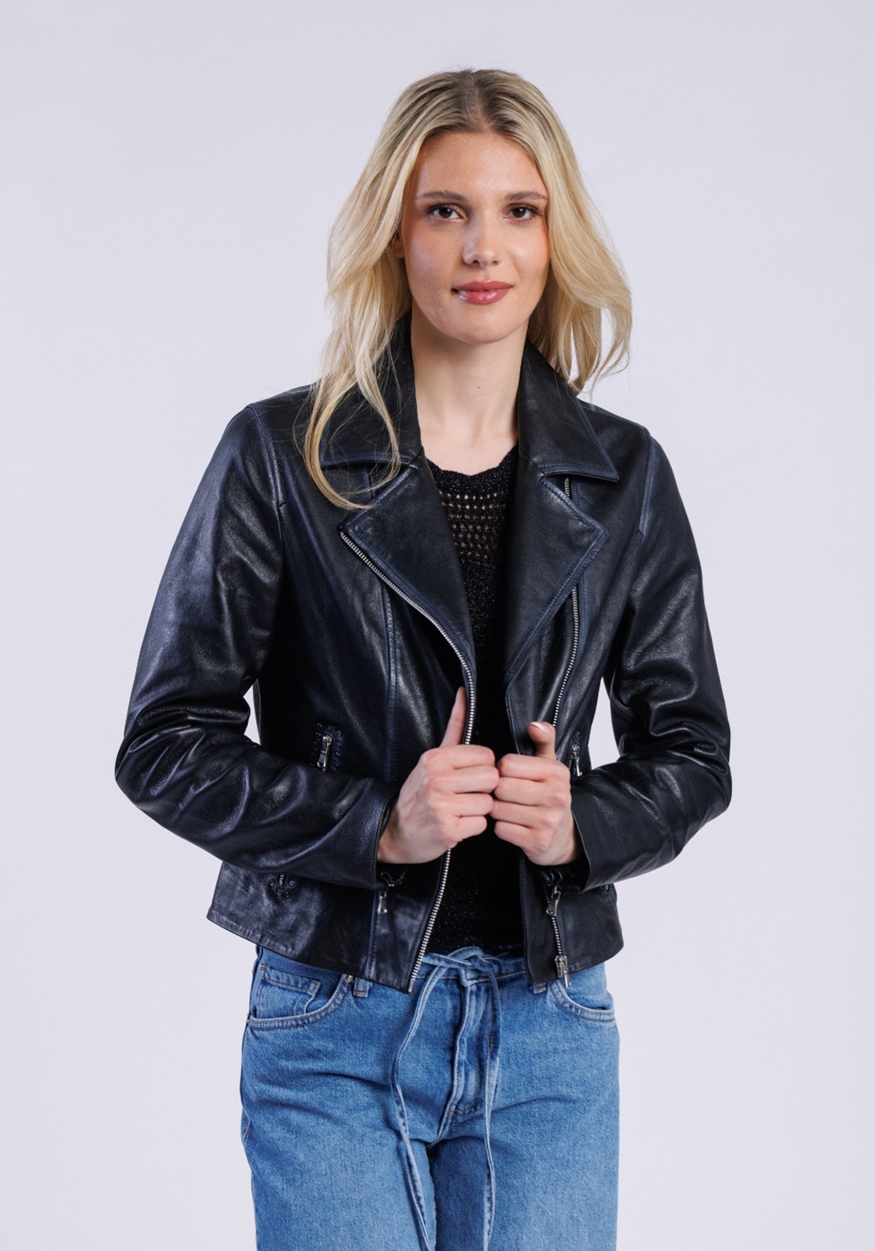 Freaky Nation Lederjacke Lederjacke-FN