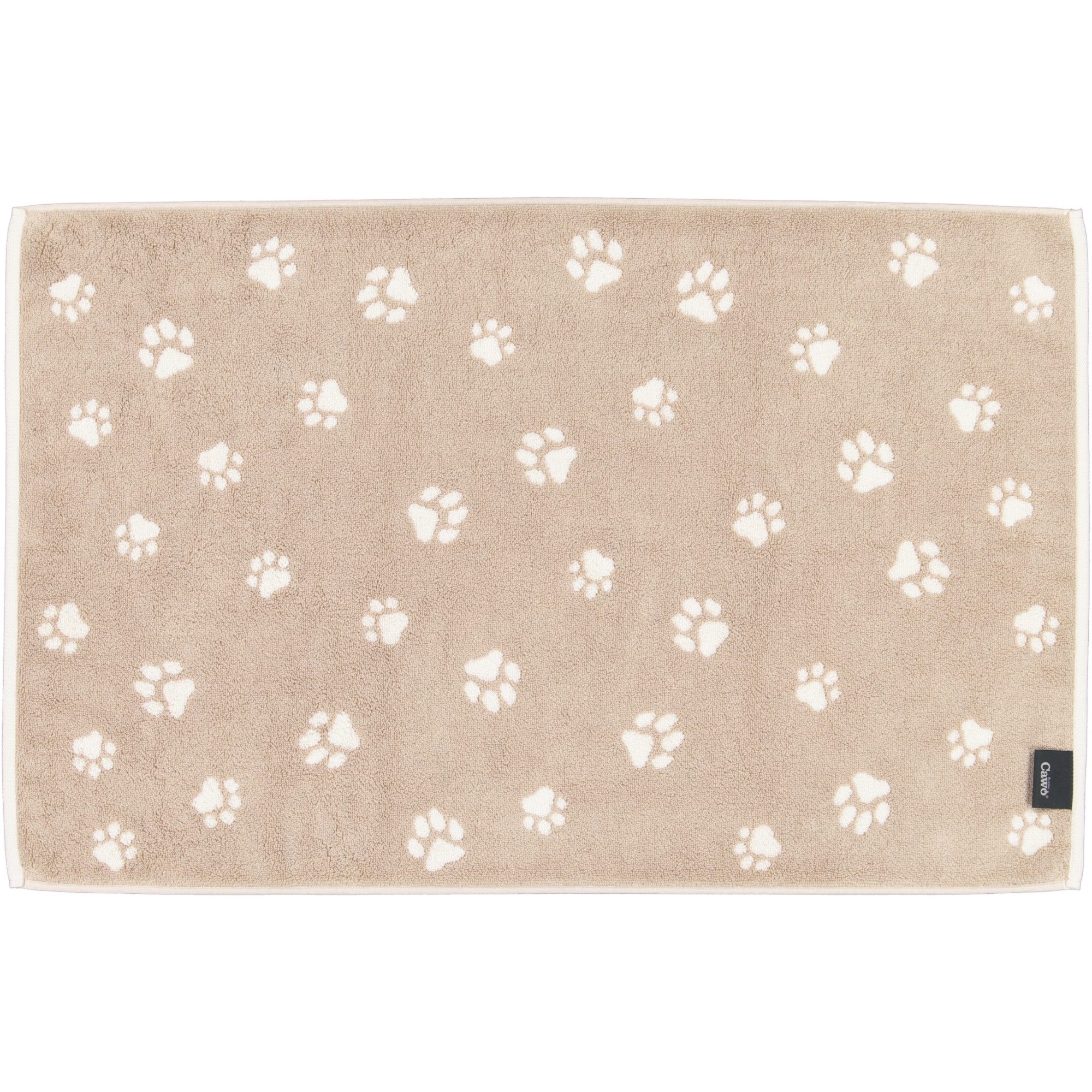 Cawö Duschmatte WE LOVE DOGS Paws 6247, 100% Baumwolle – Bild 2 von 3