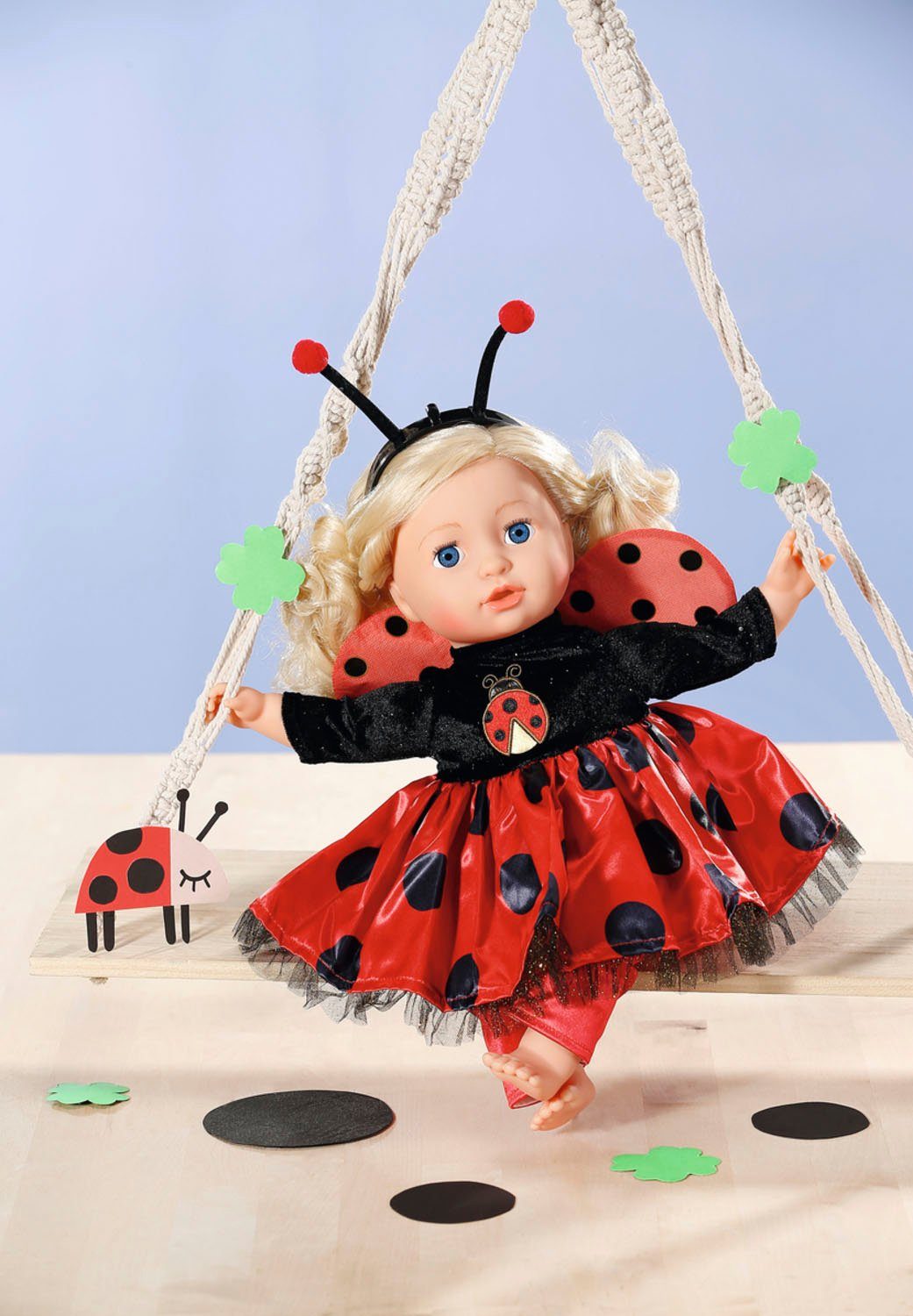 Zapf Creation® Puppenkleidung cm Outfit, Marienkäfer Dolly 43 Moda