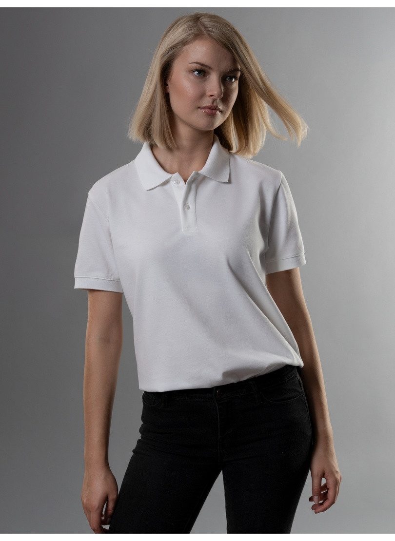 Trigema Poloshirt TRIGEMA Slim Fit Poloshirt aus DELUXE-Piqué (1-tlg)