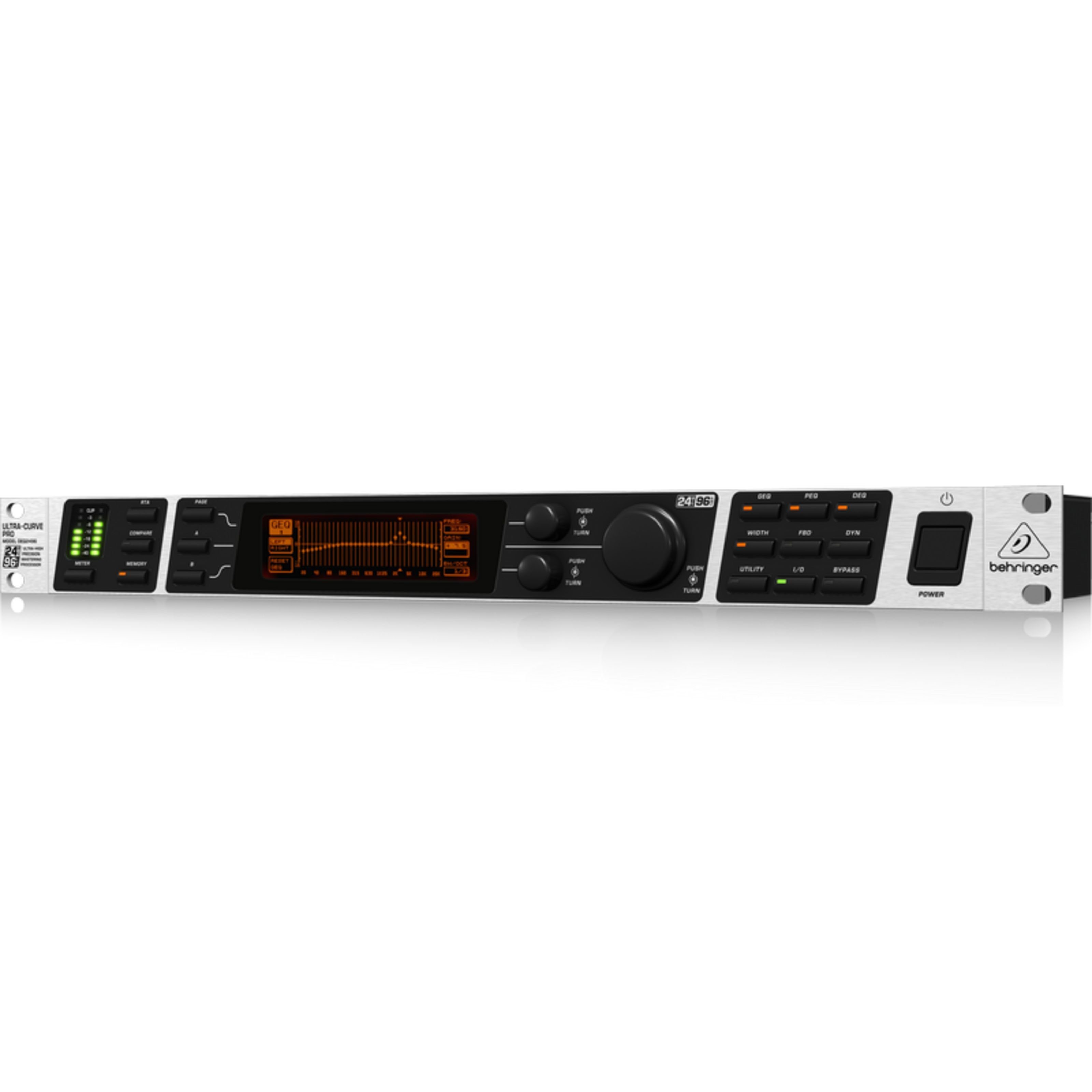 Behringer Audio-Wandler, (DEQ2496 Ultracurve Pro digitaler EQ Feedback Destr., Signalprozessoren, Dynamikprozessoren), DEQ2496 Ultracurve Pro digitaler EQ, Feedback Destr. -