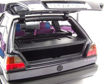 Norev Modellauto VW Golf 2 GTI Fire & Ice 1991 lila metallic Modellauto 1:18 Norev, Maßstab 1:18