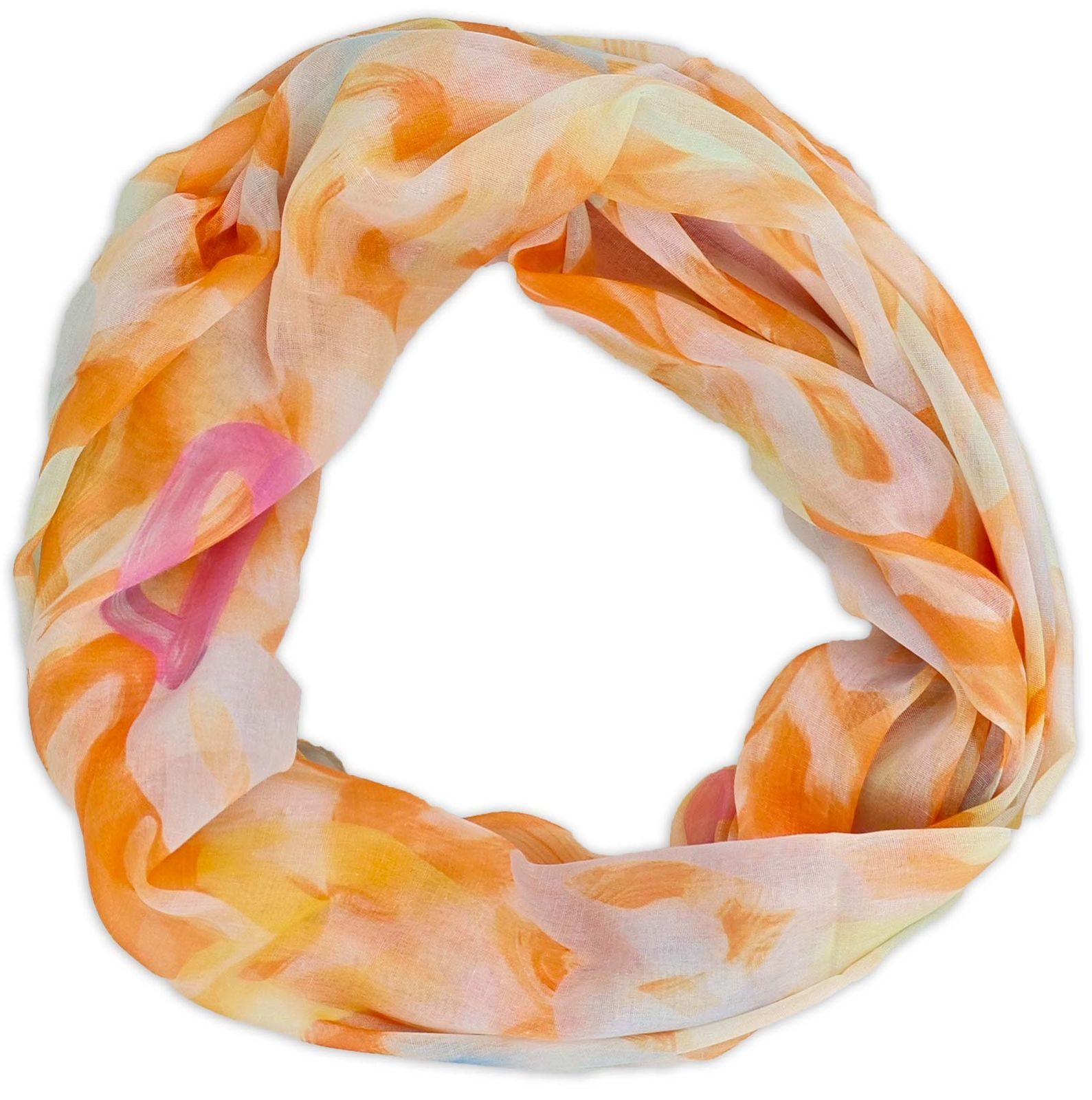 Loop Loop mit Brushstroke Herz Muster