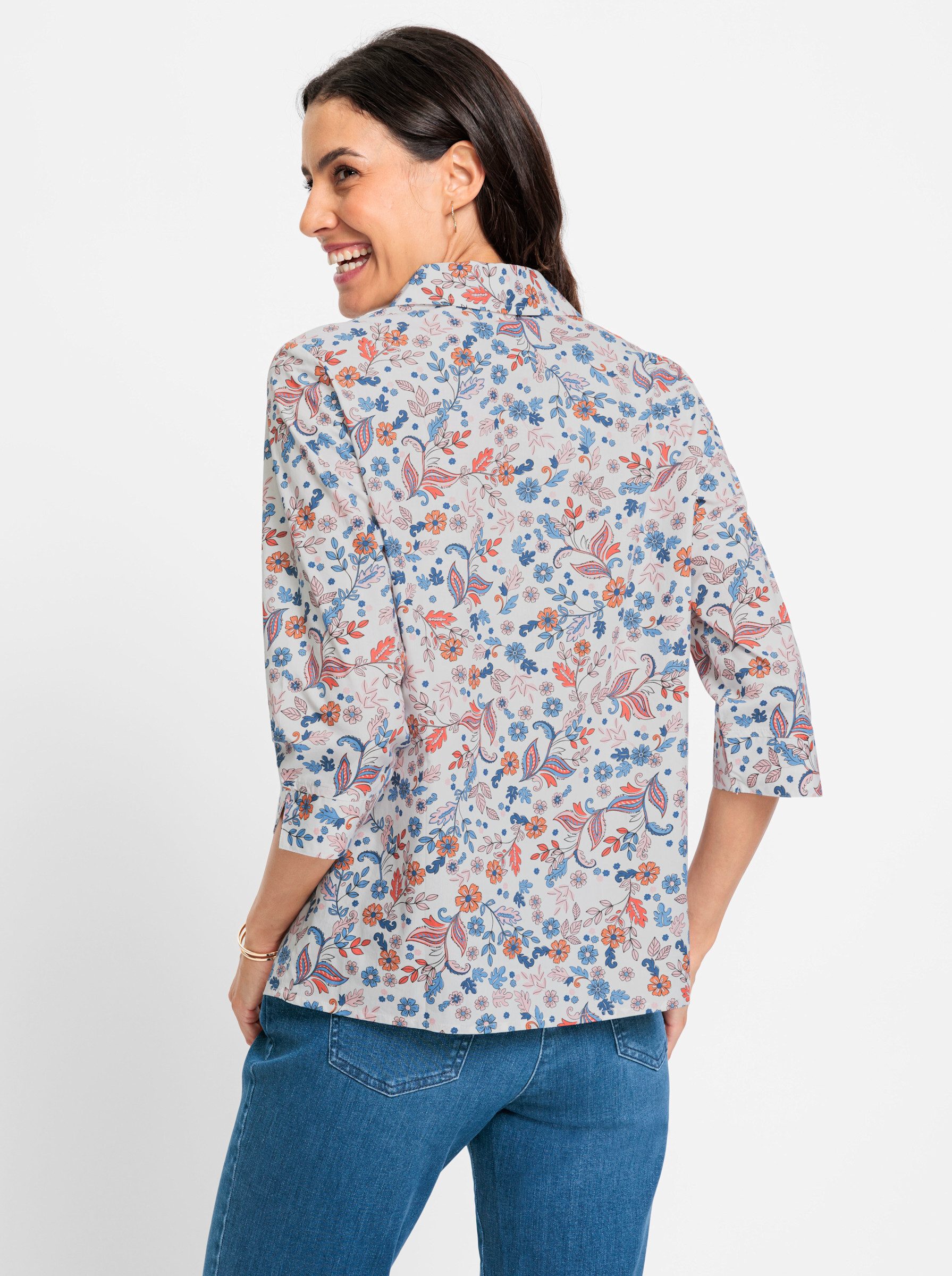 Witt Klassische Bluse Baumwollbluse günstig online kaufen