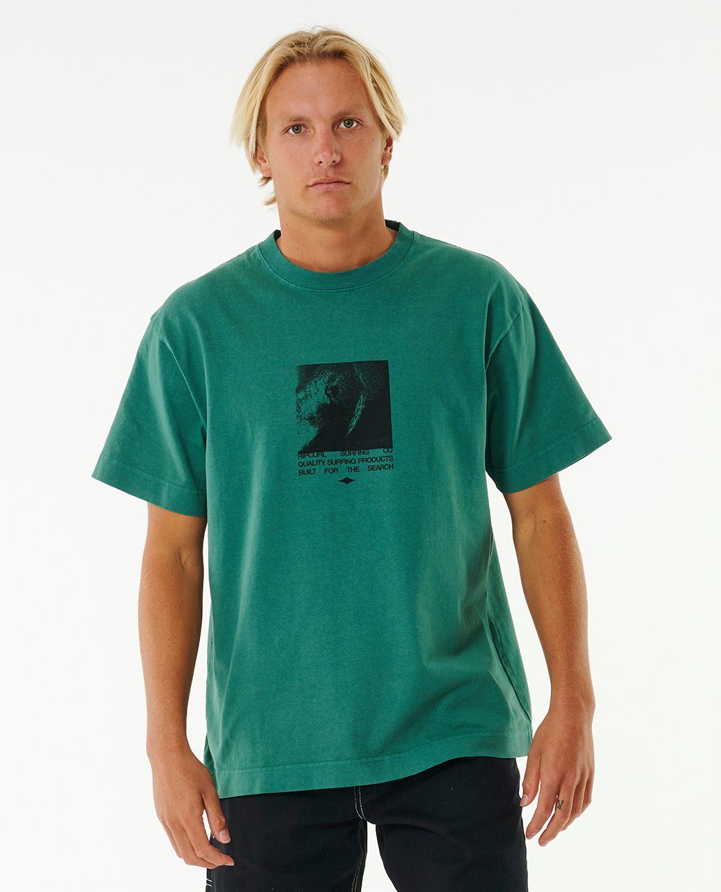 Rip Quality Curl Products Print-Shirt Surf Kurzärmeliges Slash T-Shirt