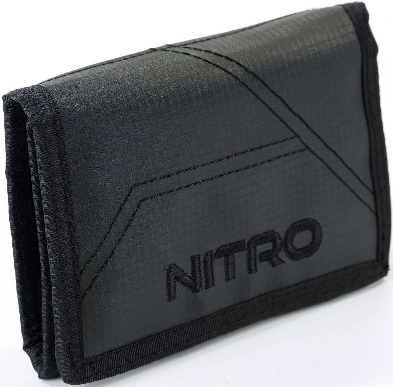 NITRO Geldbörse Wallet, Geldbeutel, Wallet, Portmonaie, Etui für Scheine und Münzen