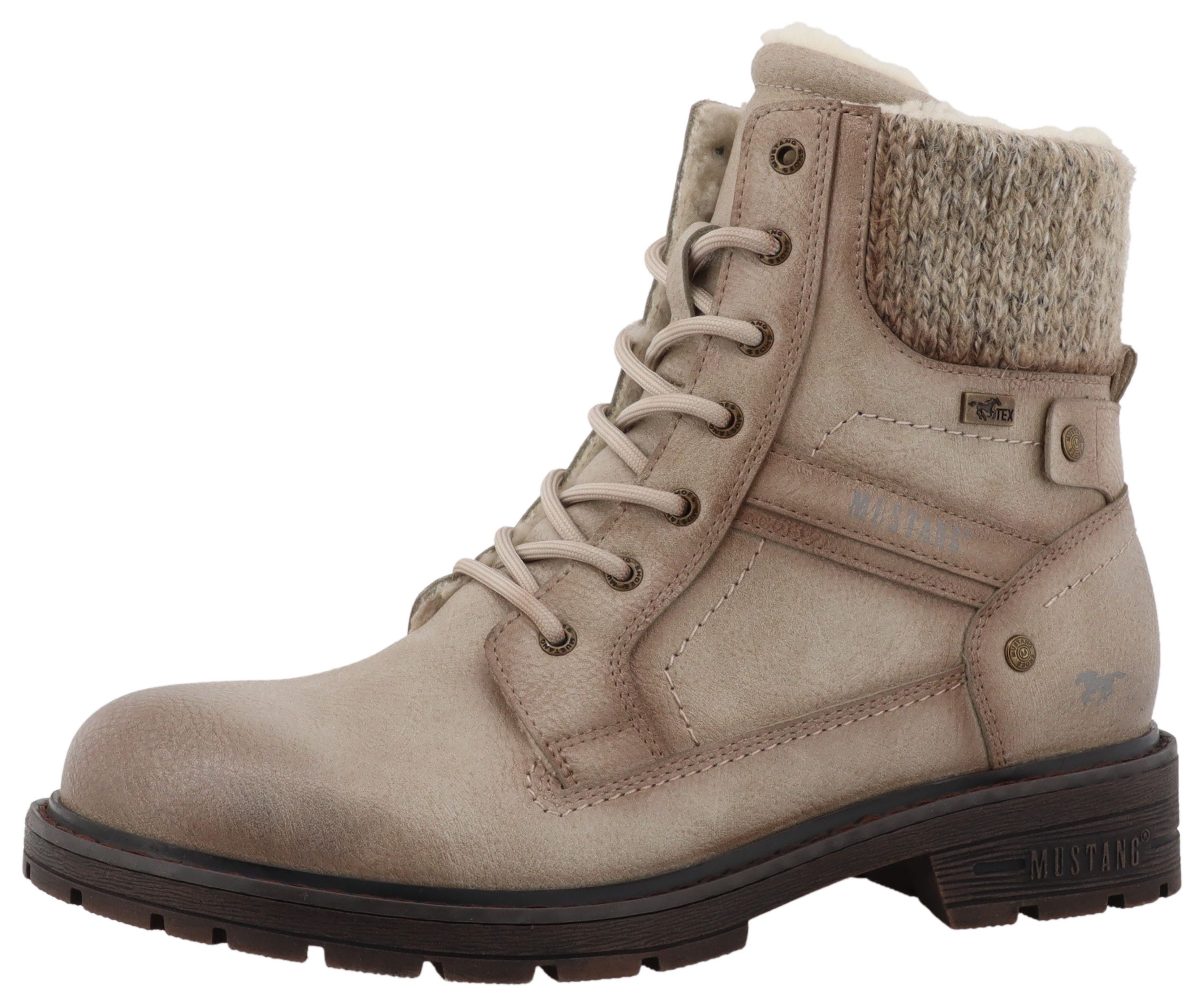 Mustang Shoes Bienke Winterstiefelette Winterboots mit TEX-Membrane günstig online kaufen