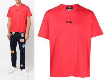 Dsquared2 T-Shirt DSQUARED2 NEW SEASON Jeans Icon Mini Dsq2 Logo Print Box Tee T-Shirt S