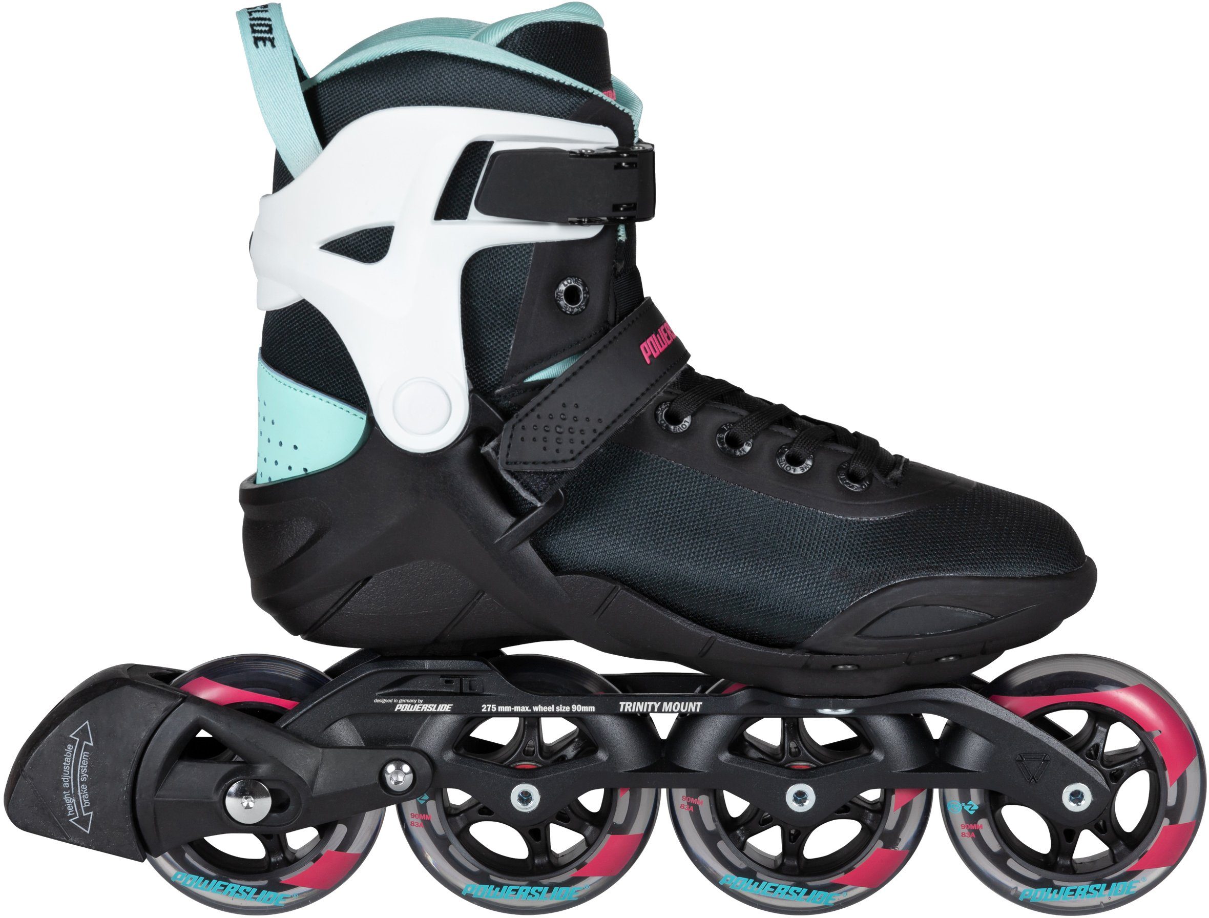 Inlineskates Phuzion Radon Teal 90