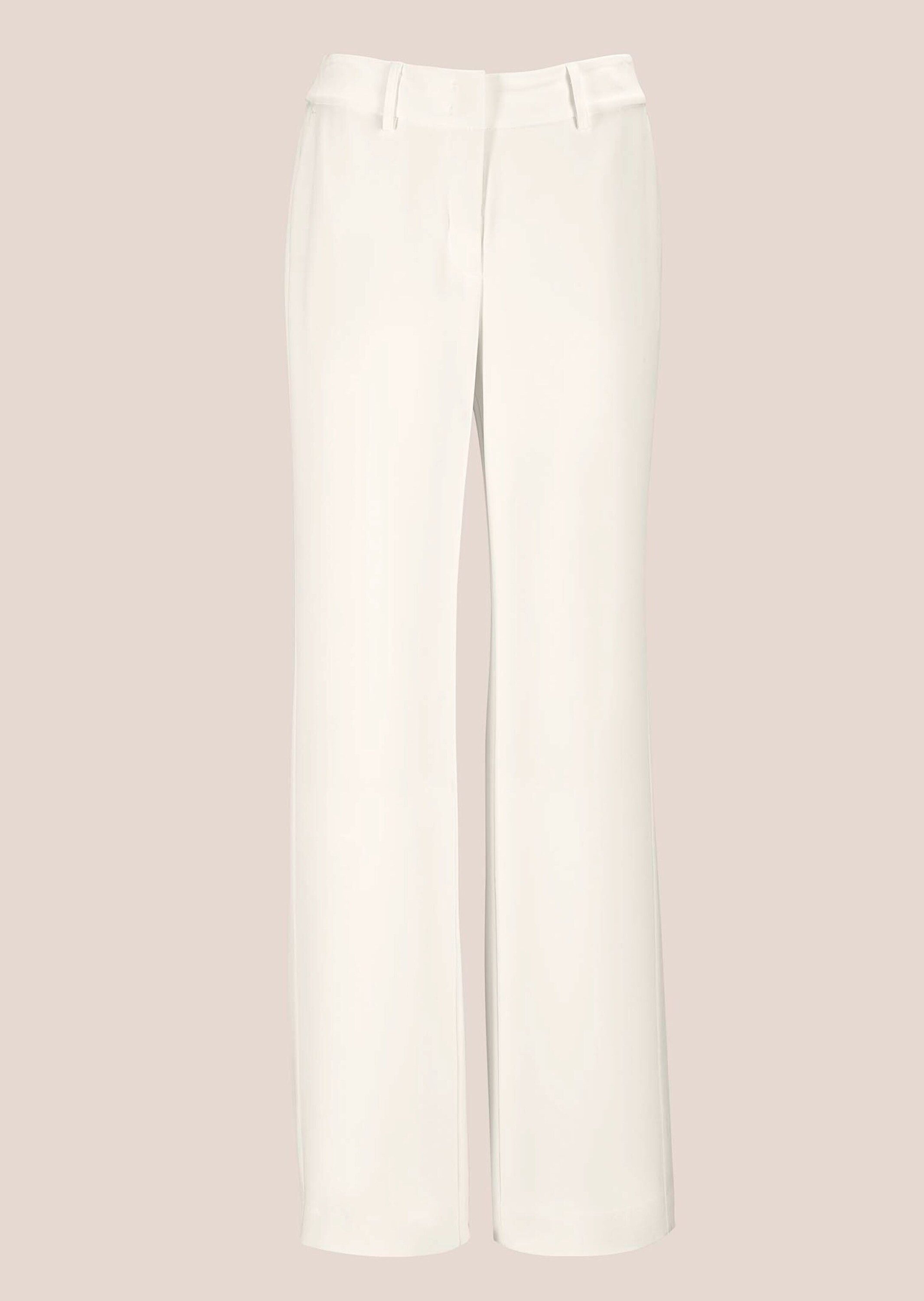 MADELEINE Stoffhose Weite Stretch-Hose mit Bügelfalten günstig online kaufen