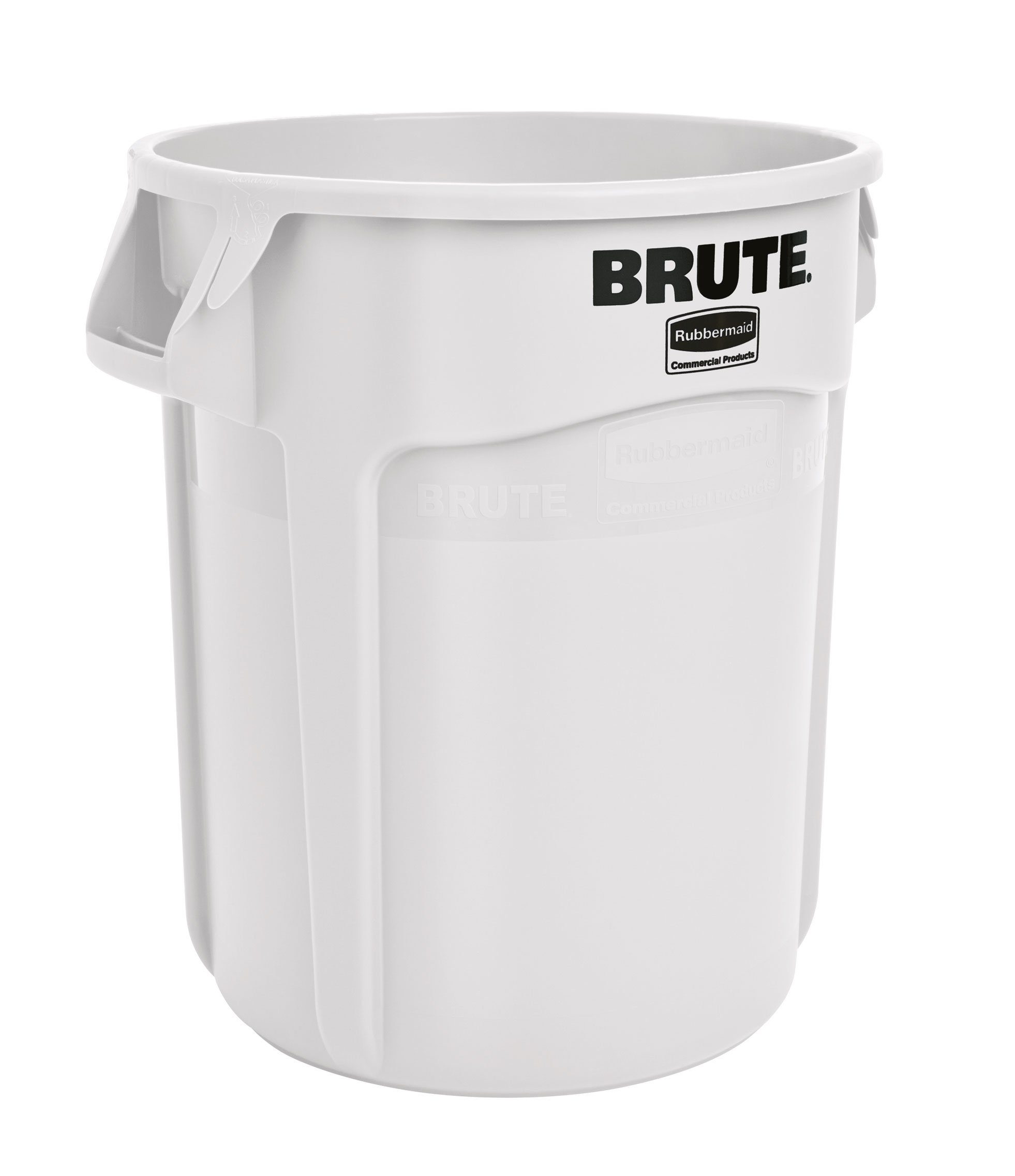 Rubbermaid Mülltrennsystem Rubbermaid BRUTE®-Behälter mit Lüftungskanälen, 38 l, weiß