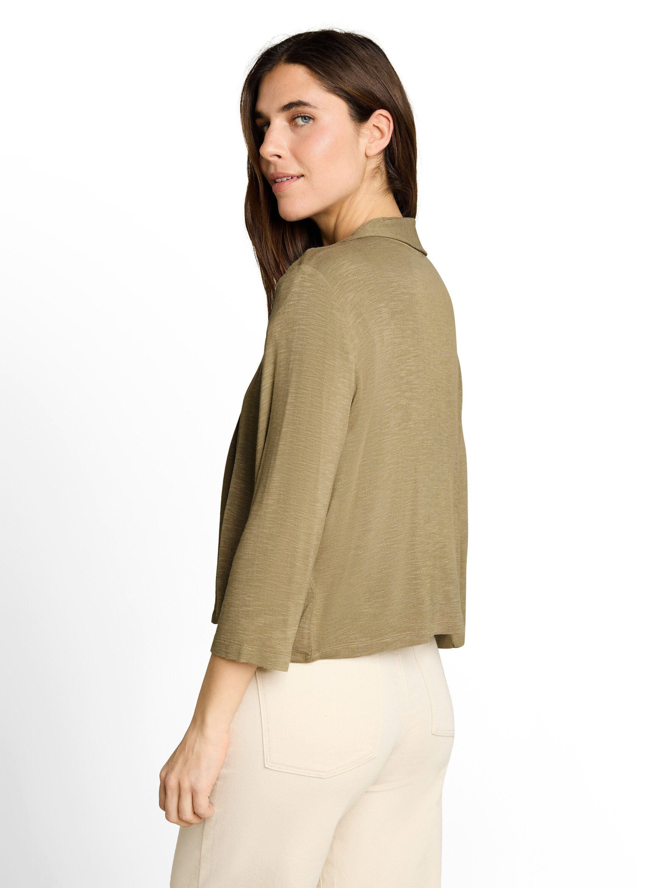 TOM TAILOR Cardigan Offene Strickjacke mit 3/4.Arm