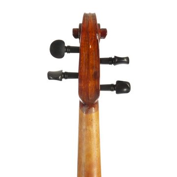 FAME Violine, FVN-118 Violine 1/4, Vollmassive Geige, Ebenholz-Garnitur, Brasilholz-Bogen, Violinen / Geigen, Akustische Violinen, FVN-118 Violine 1/4, Vollmassive Geige, Ebenholz-Garnitur