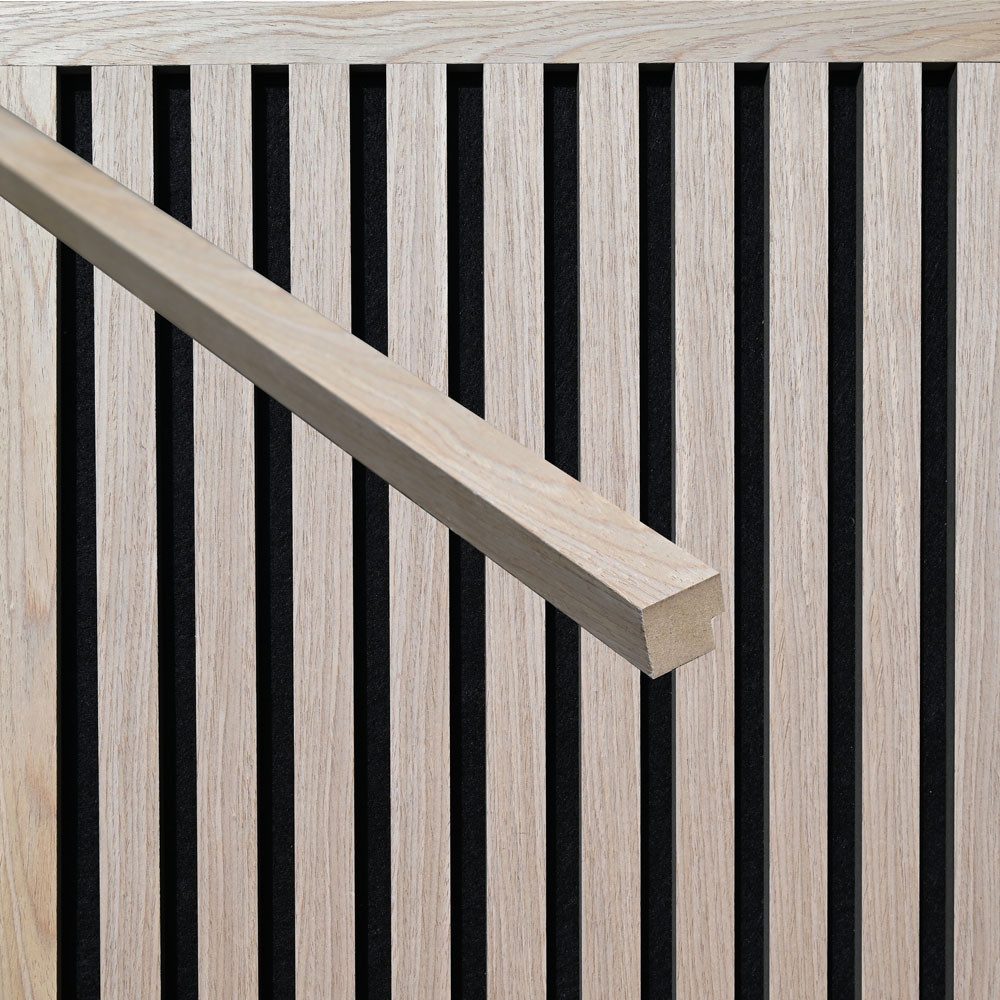 HOME DELUXE Abschlussleiste für Akustikpaneel ENDO - 80 cm, MDF, 2-St., pas günstig online kaufen