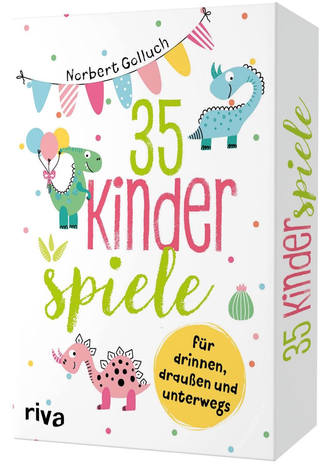 Riva Spiel, 35 Kinderspiele für drinnen, draußen und unterwegs