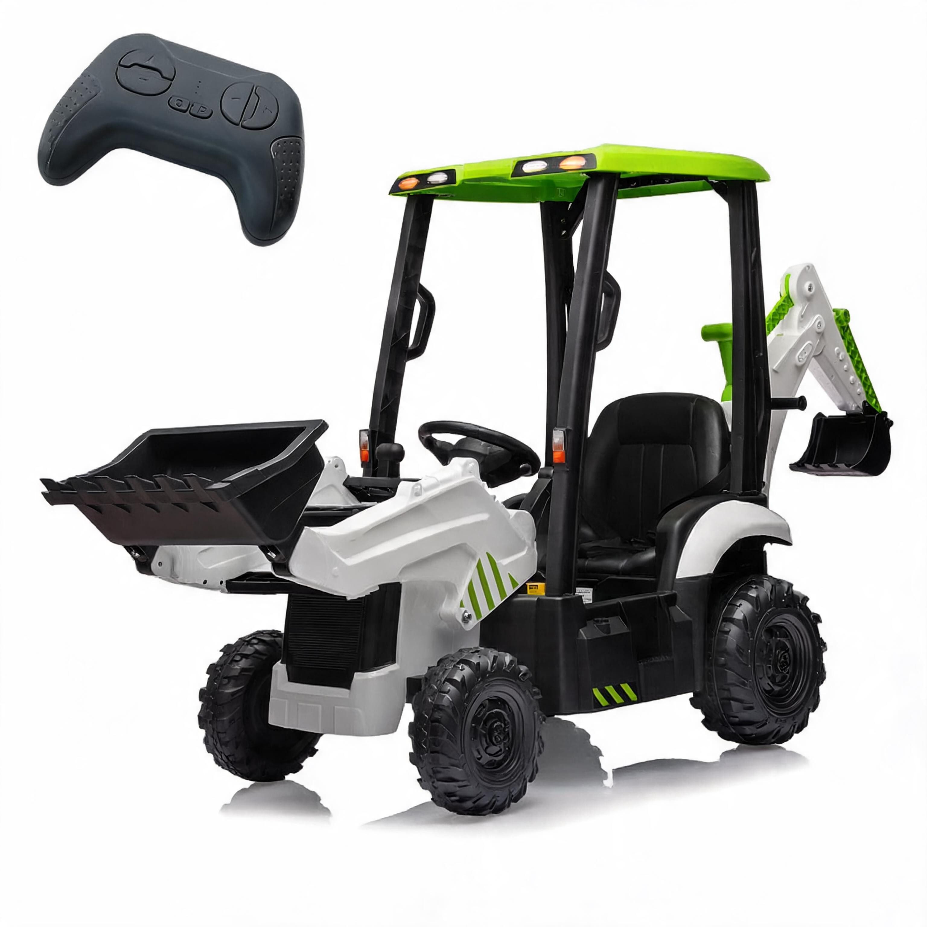 Elektro-Kinderauto 4-in-1 Kinder Elektrofahrzeug 12V, Elektrischer Traktor