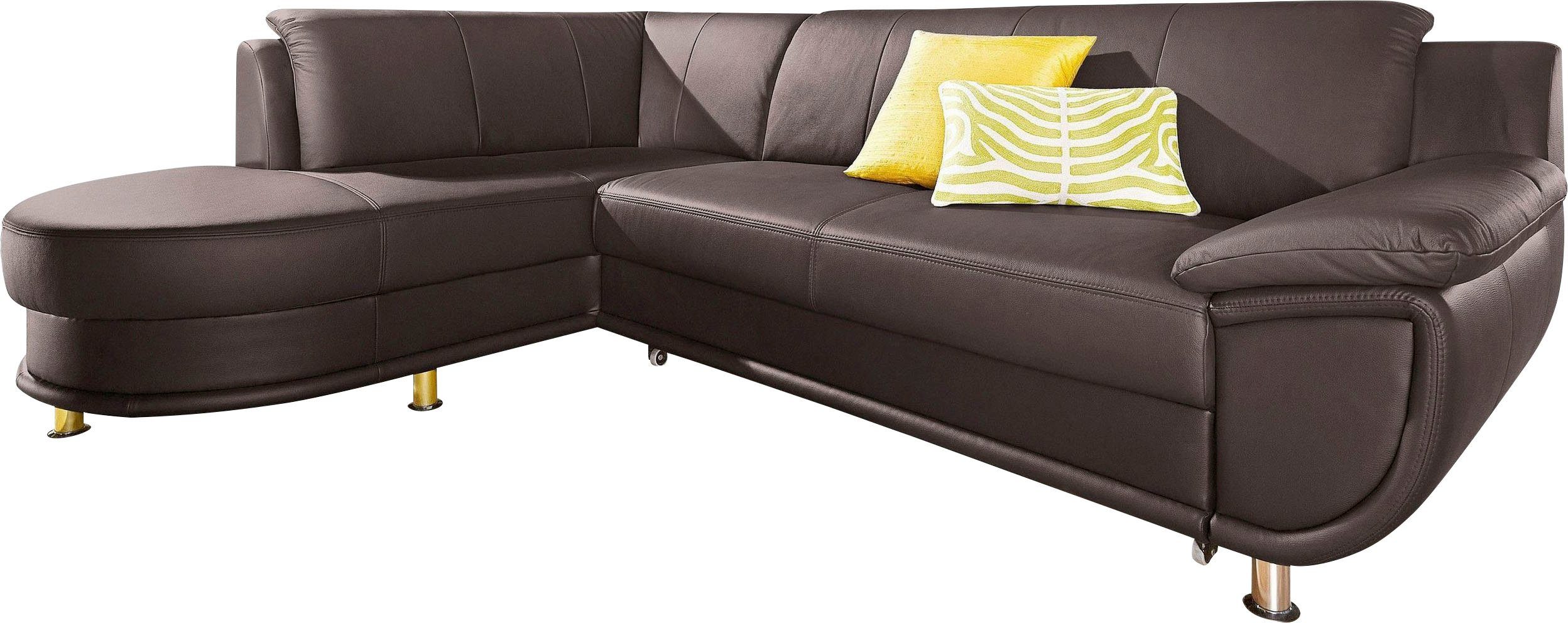 TRENDMANUFAKTUR Ecksofa Rondo, zeitlos und elegant, günstig online kaufen