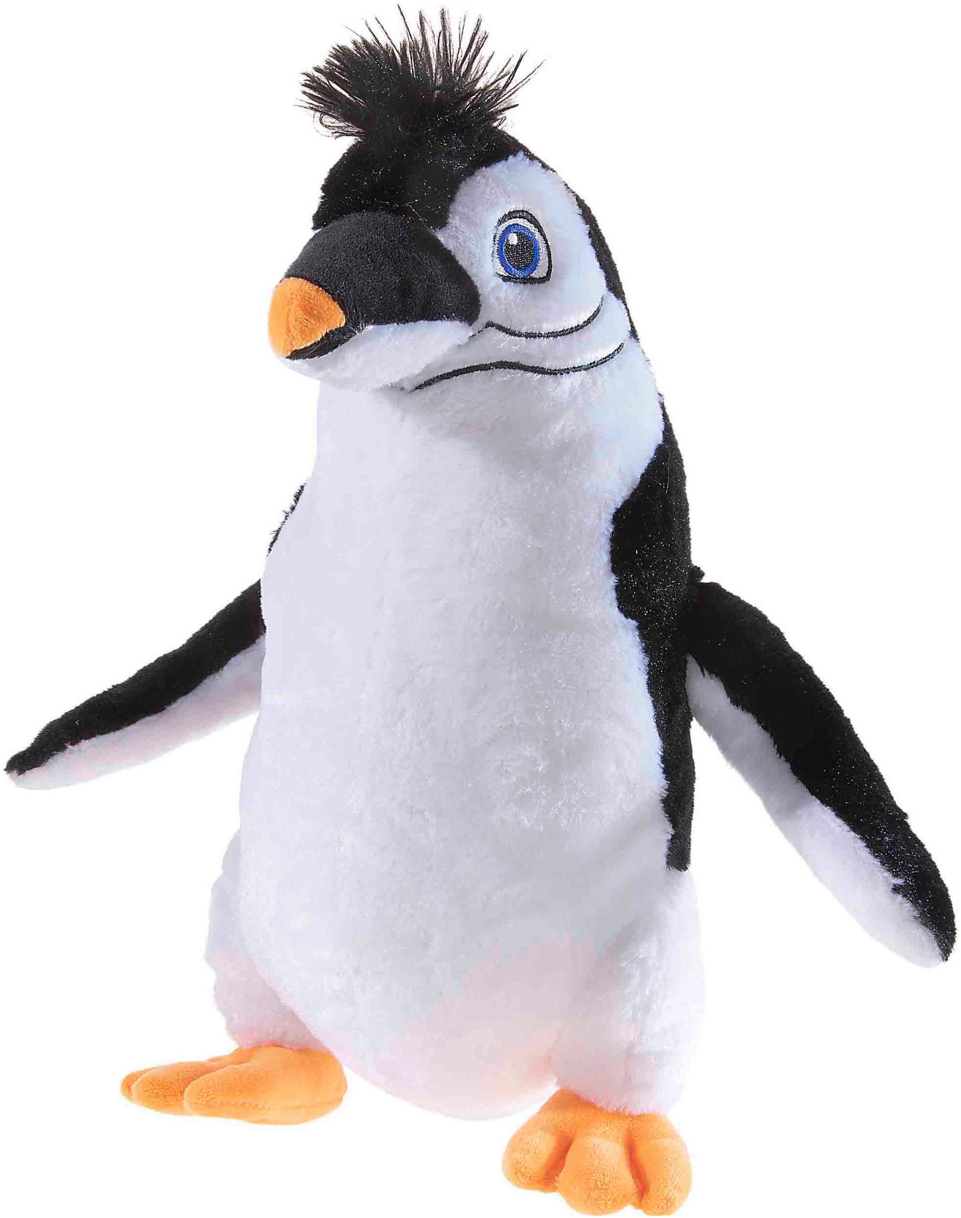 Heunec® Kuscheltier Die Schule der Magischen Tiere, Pinguin Juri, 35 cm, aus recyceltem Material
