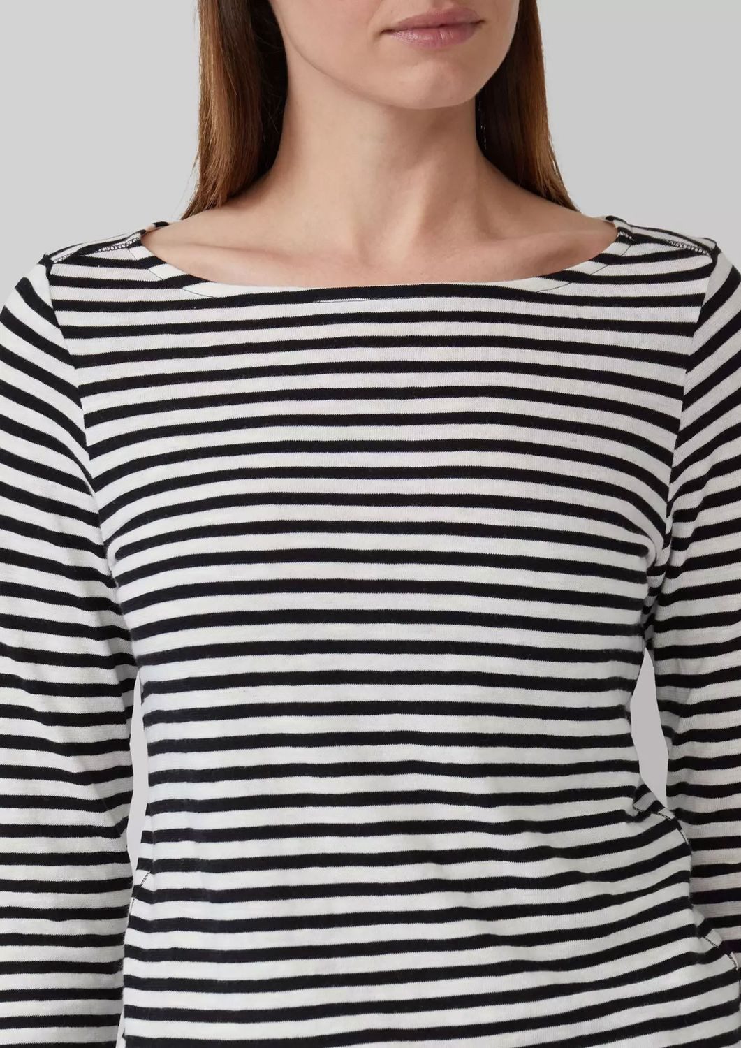 s.Oliver Longsleeve Longsleeve langarm, U-Boot-Ausschnitt, Streifen günstig online kaufen