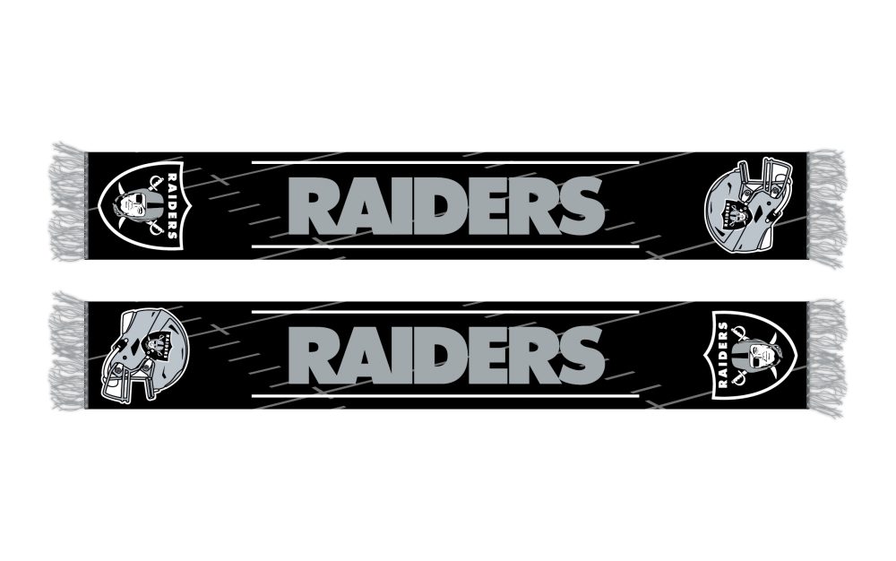 Las Vegas Raiders Schal Las Vegas Raiders HD Knitted Jaquard Scarf